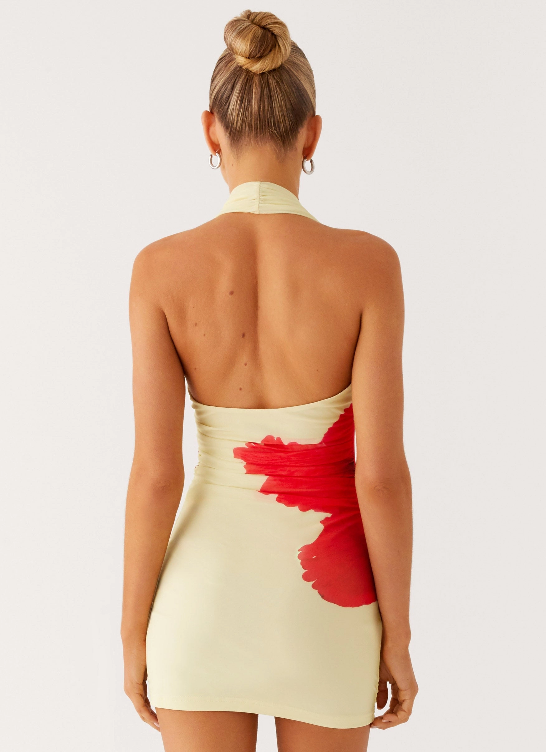 Relax Piece Know You Better Mini Dress - Scarlet Floral