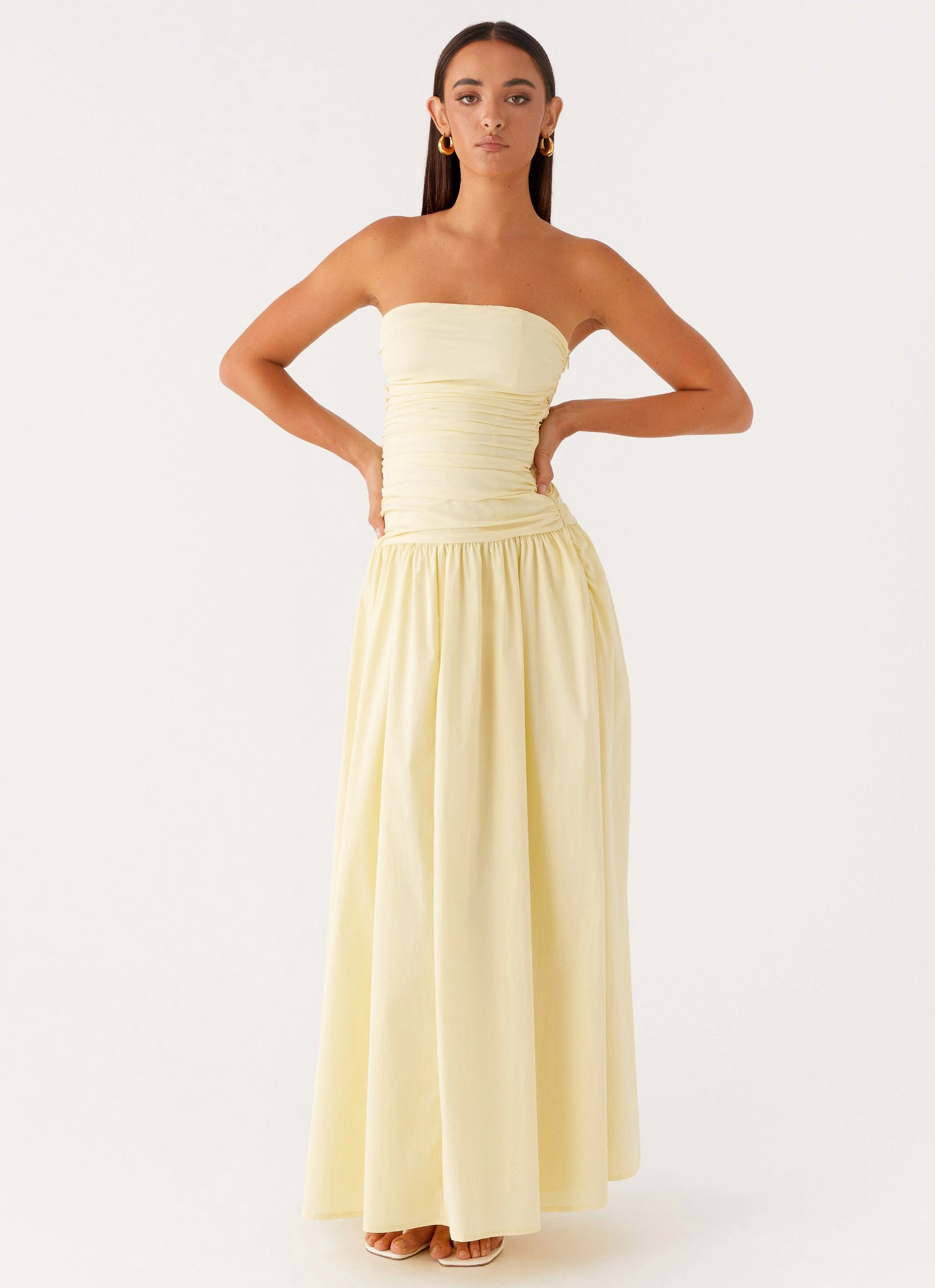 Chilly Wear Carmel Maxi Dress - Yellow