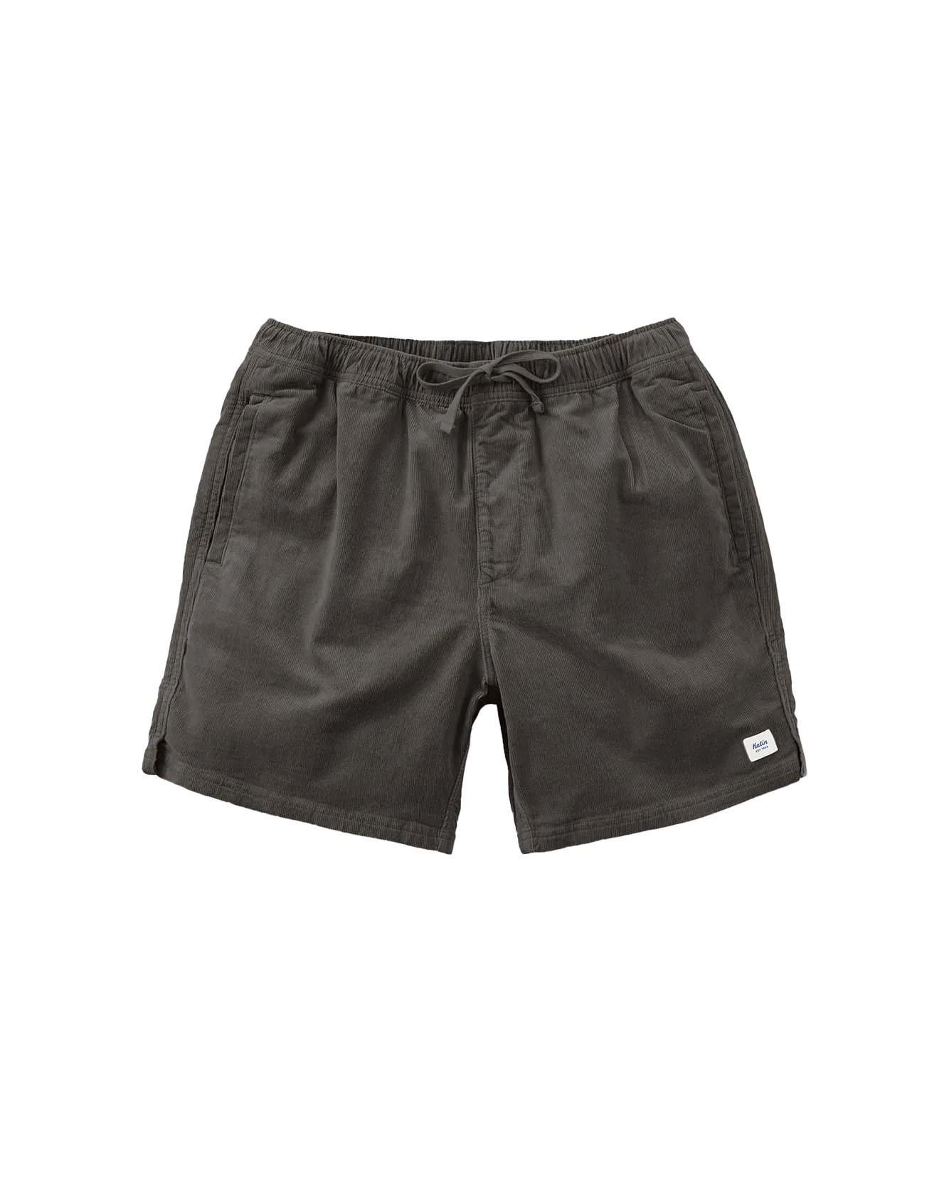 Cord Local Walkshorts in Black Wash