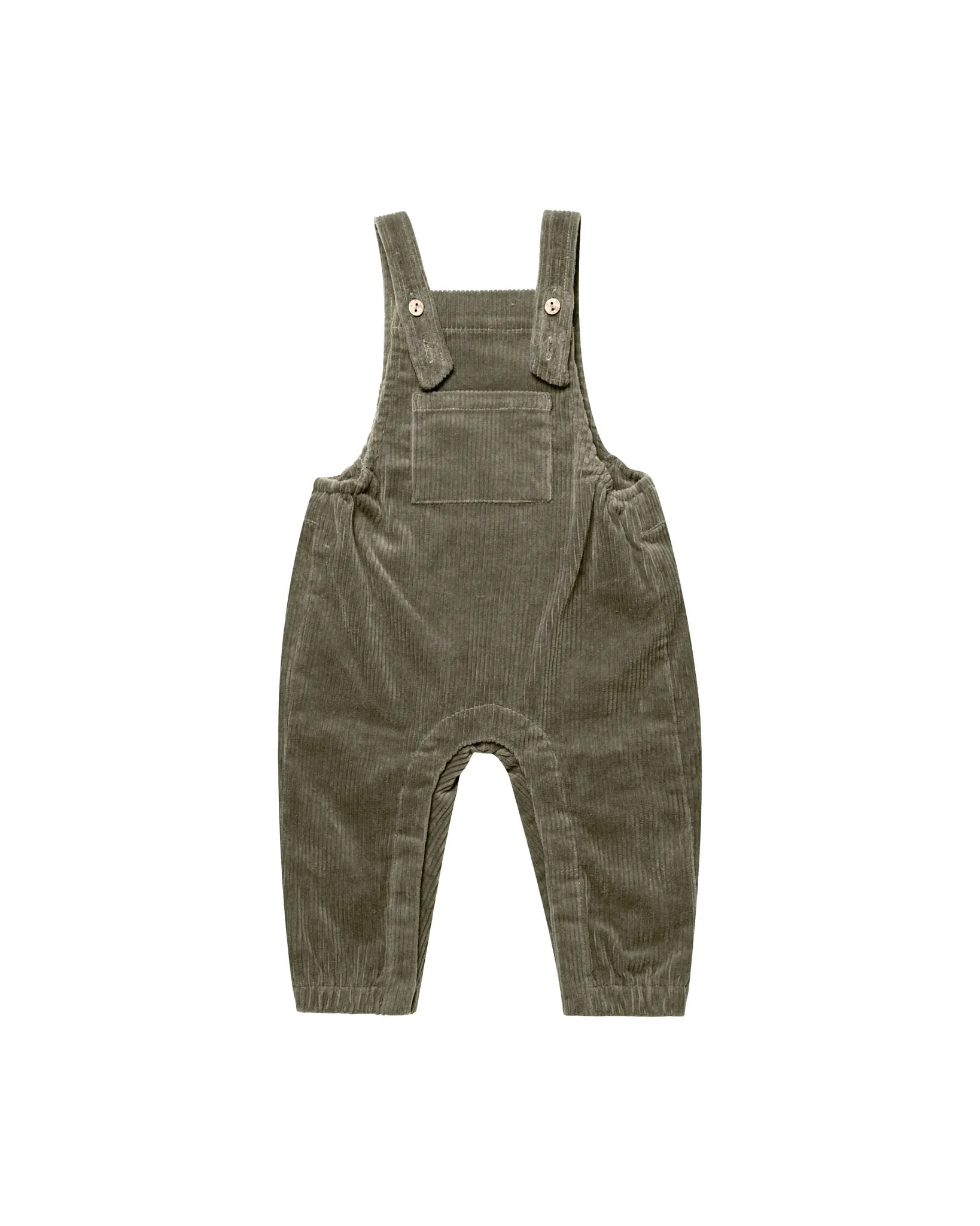 Corduroy Baby Overalls Forest