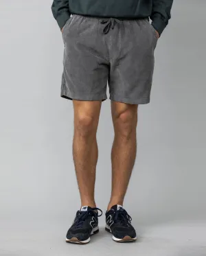 CORDUROY EASY SHORT / BLACK