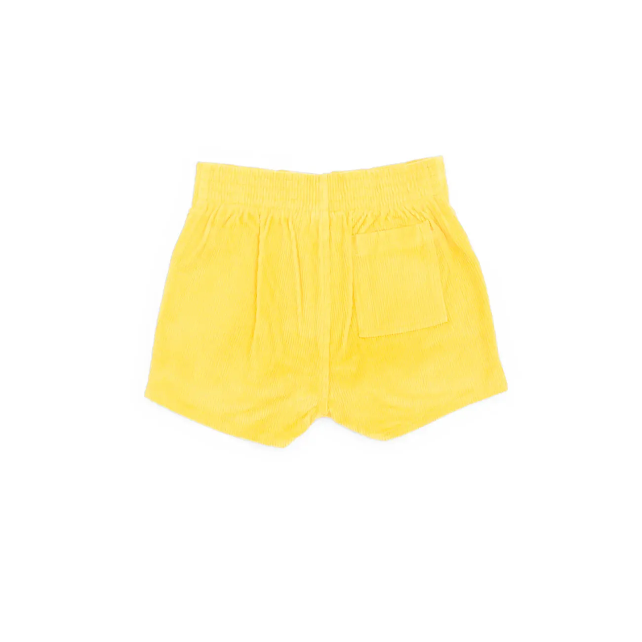 Corduroy Shorts in Yellow