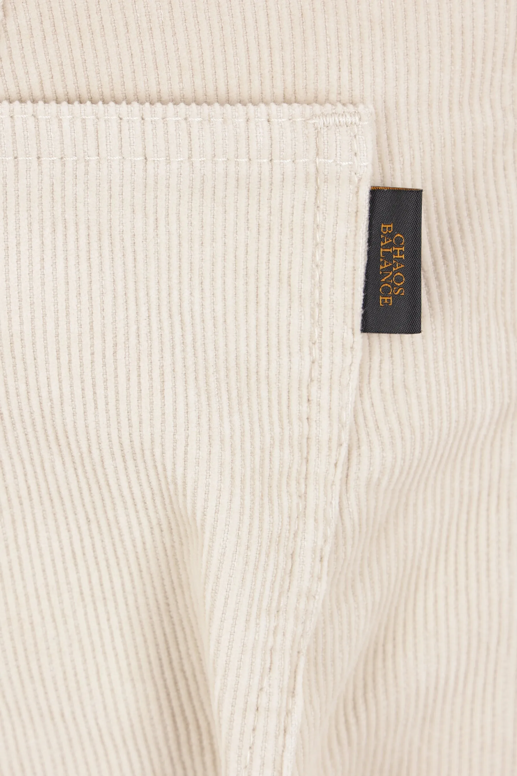 corduroy trousers with trimmings
