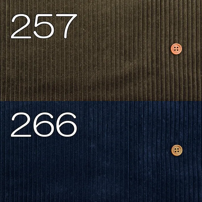 Cotton 6-Wale Corduroy Fabric - Solid Color