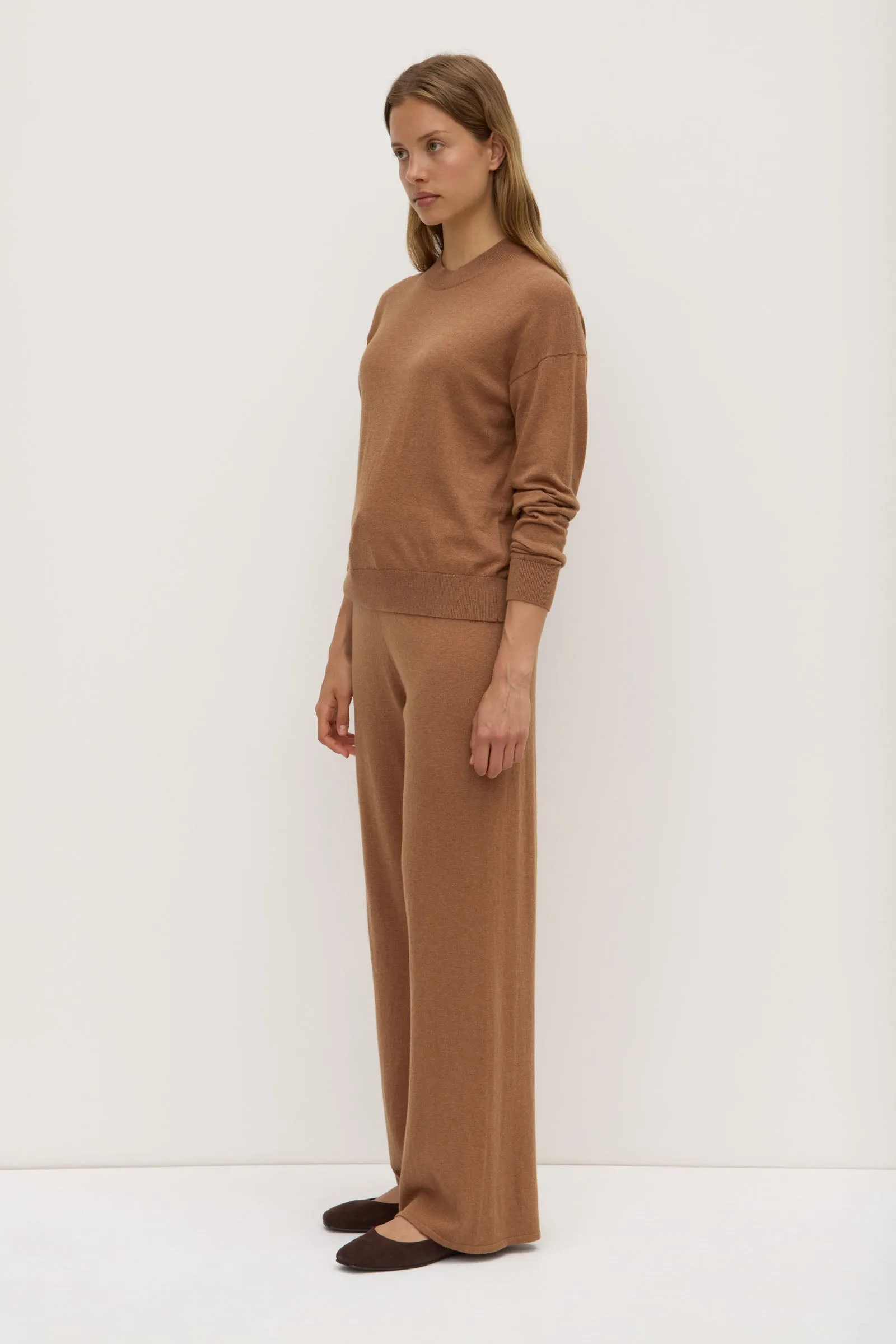 Casual dress Ultra Soft Texture Cotton Cashmere Sweater