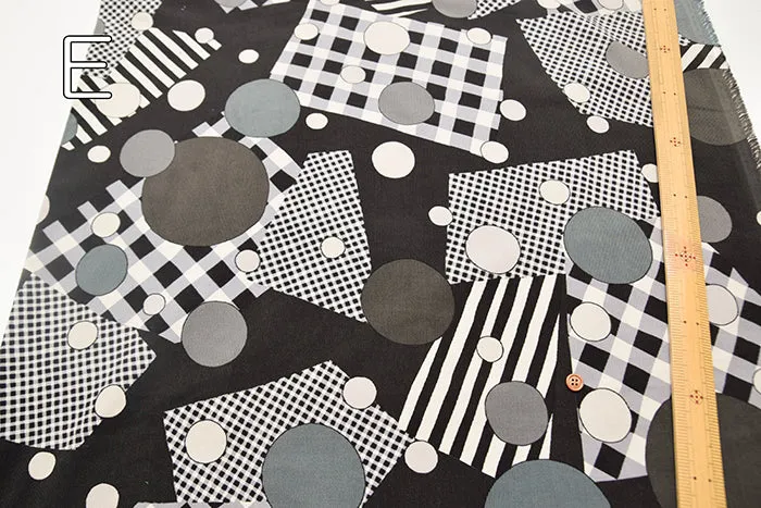 Cotton Shirt-Corduroy Printed Fabric - Patchwork