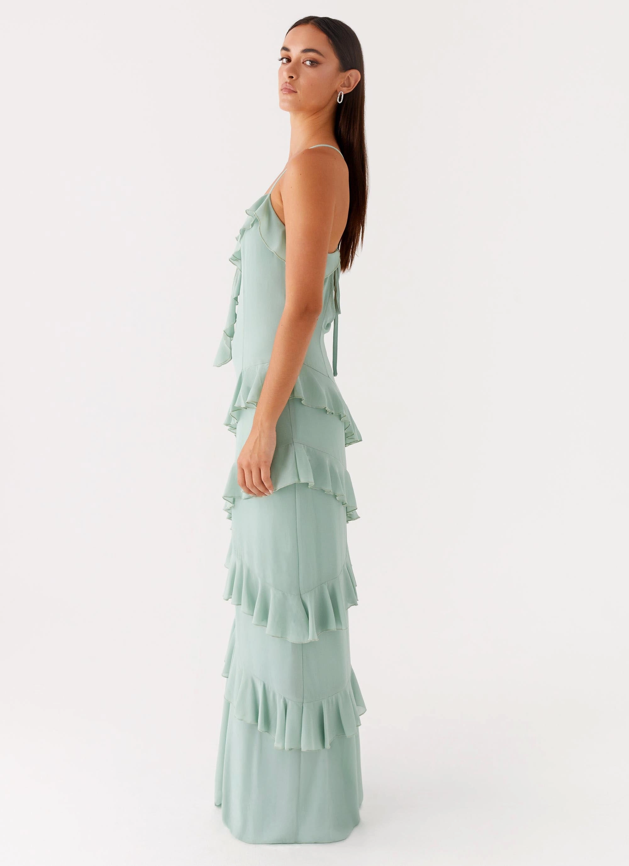 Country Club Maxi Dress - Sage Casual Look Calm Style