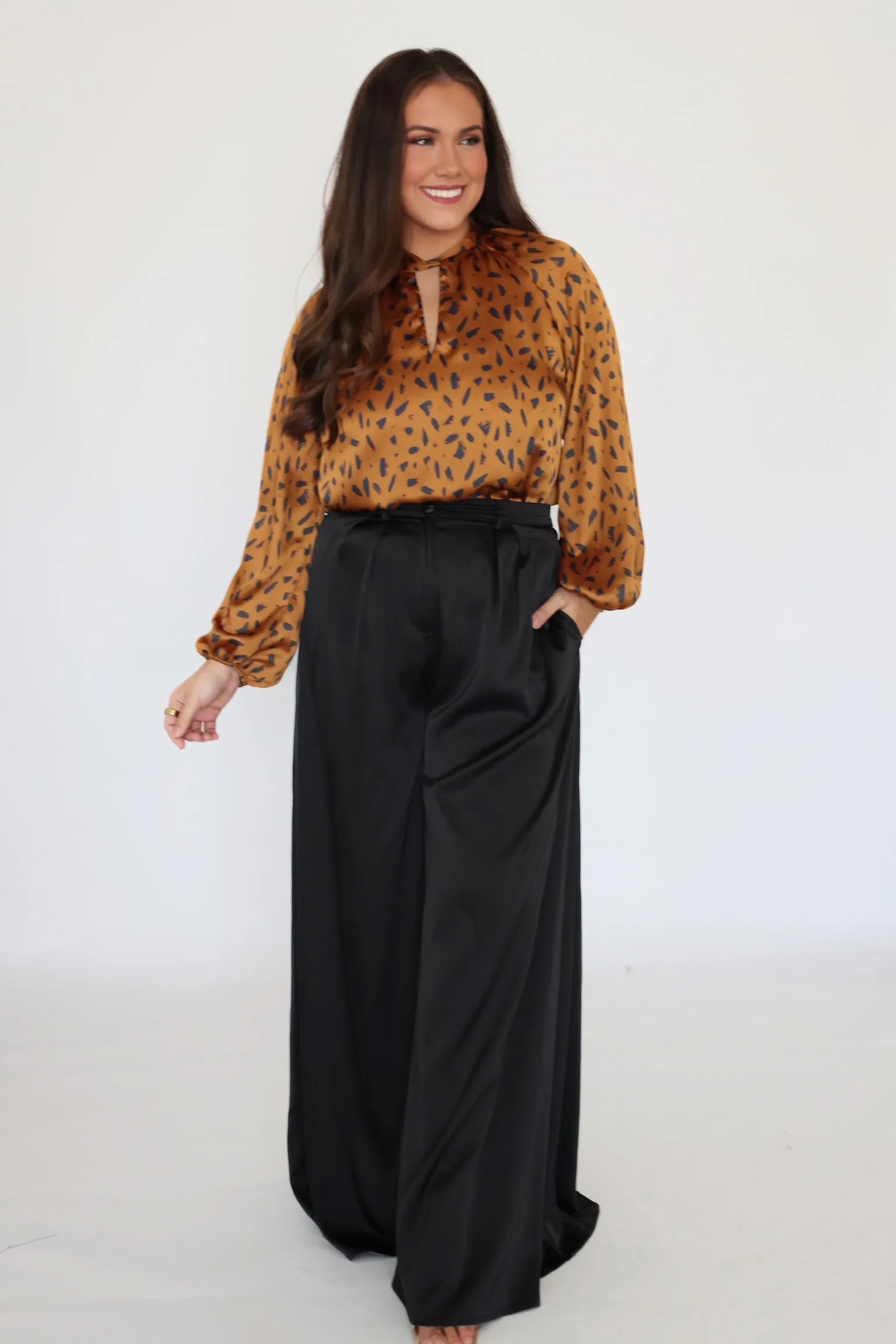 Courtney Blouse(FINAL SALE) Comfortable Cotton AntiOdorTreatment