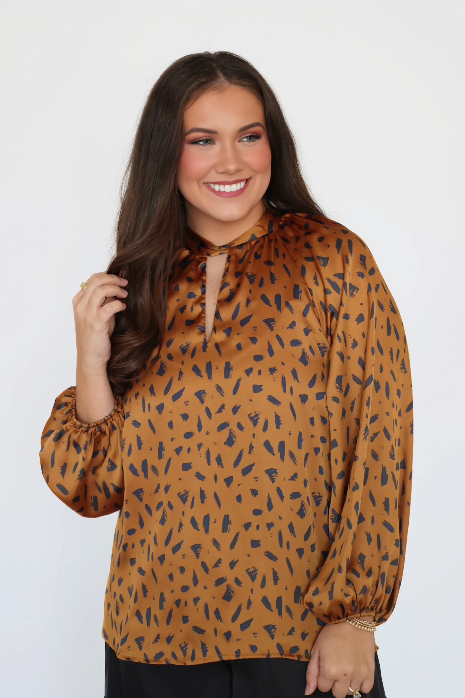 Stain Repellent Coating Courtney Blouse(FINAL SALE)