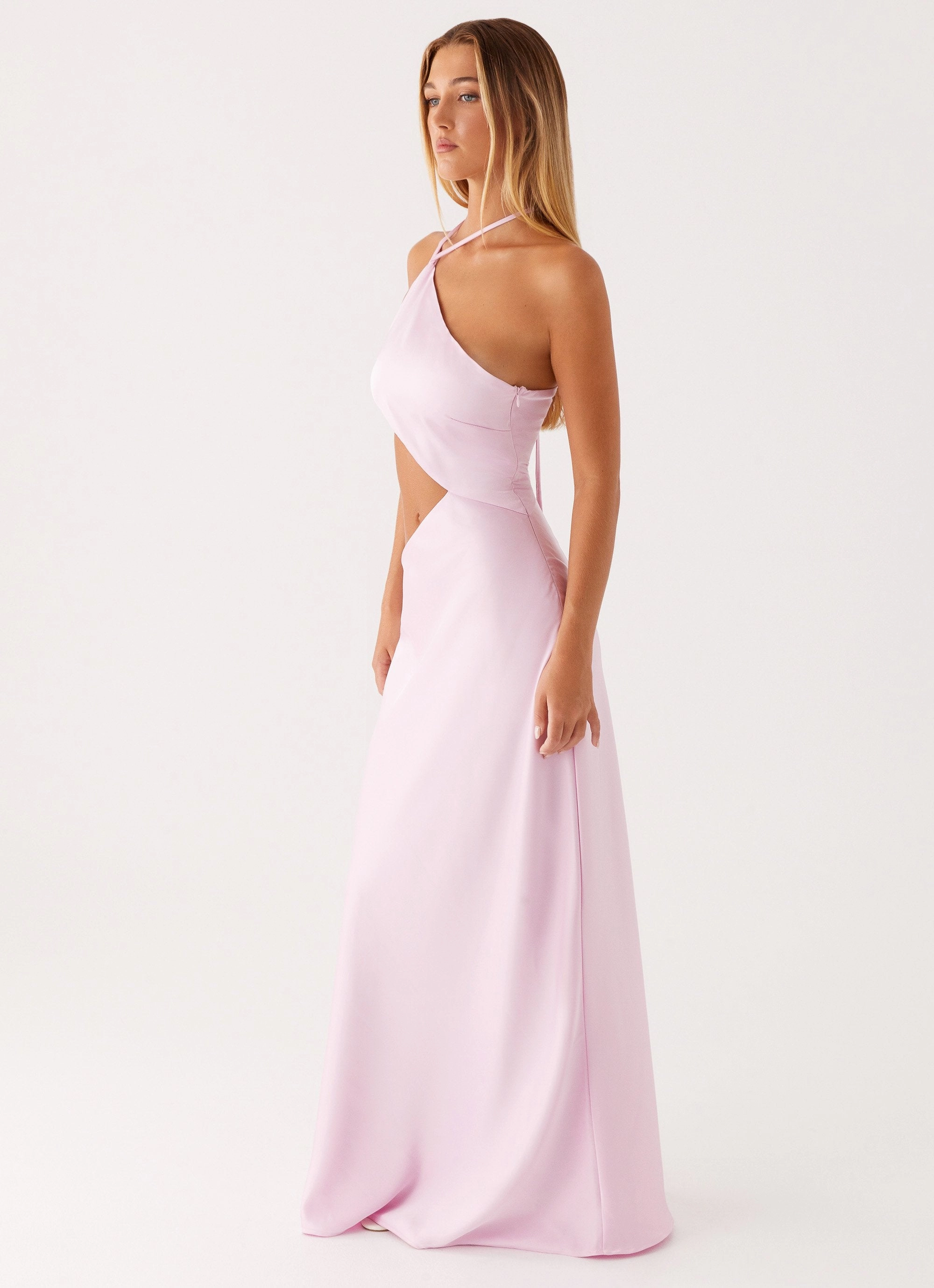 Skirt Flare Easy and Effortless Courtney Maxi Dress - Pink