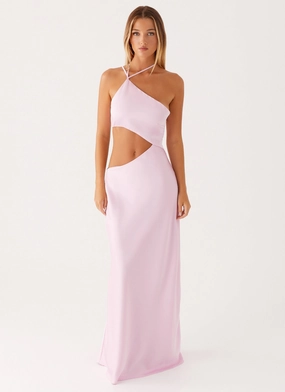 Courtney Maxi Dress - Pink Tailored Mood