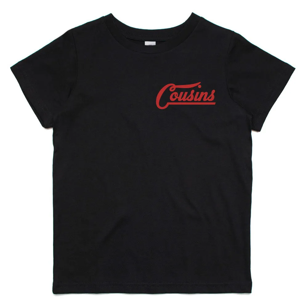 Cousins Pocket Logo Pitcher T-Shirt (MRK X)