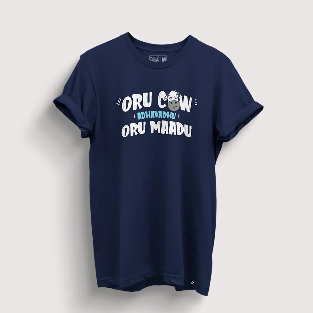 Cow Adhavadhu Oru Maadu T-Shirt