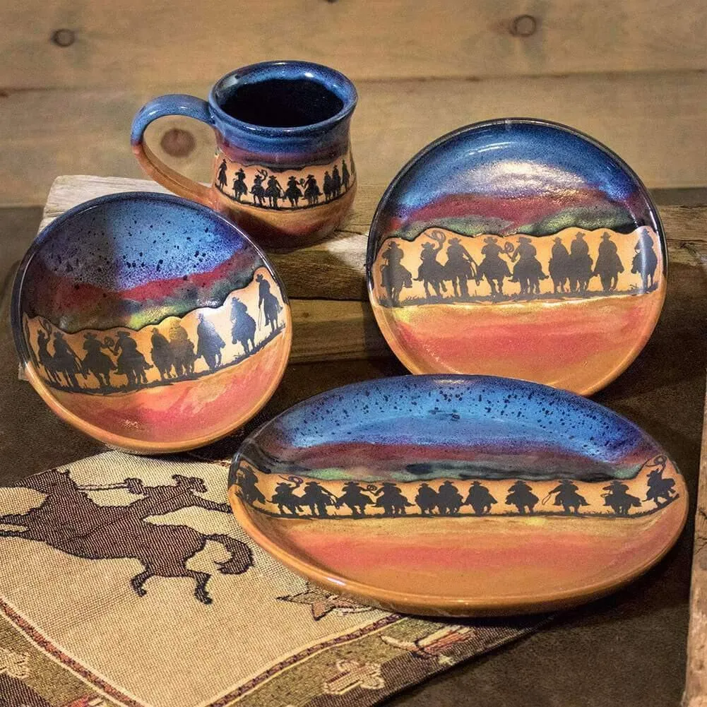 Cowboy Posse Western Spoon Rest