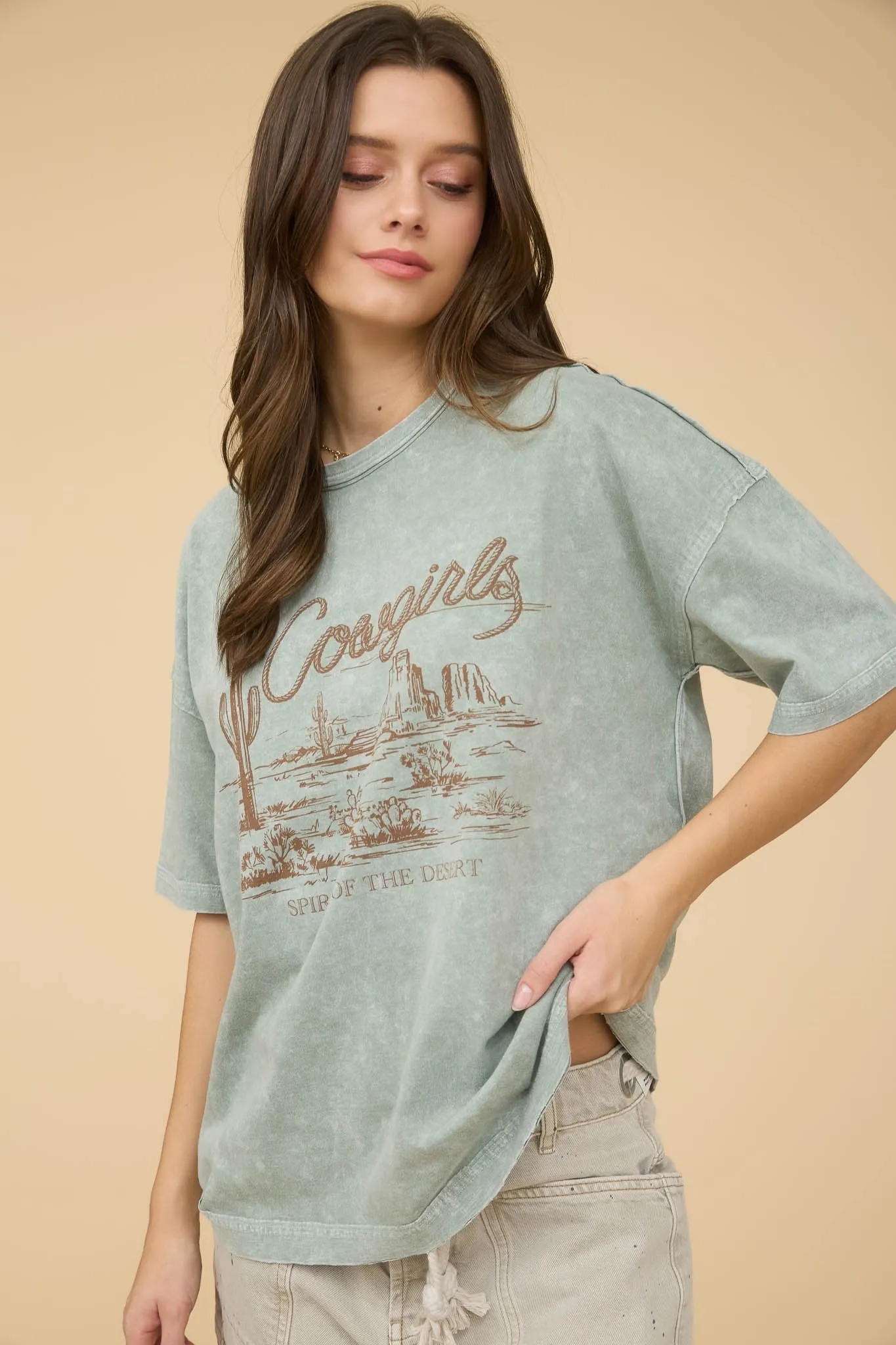 Cowgirls T-shirt FrenchTerry
