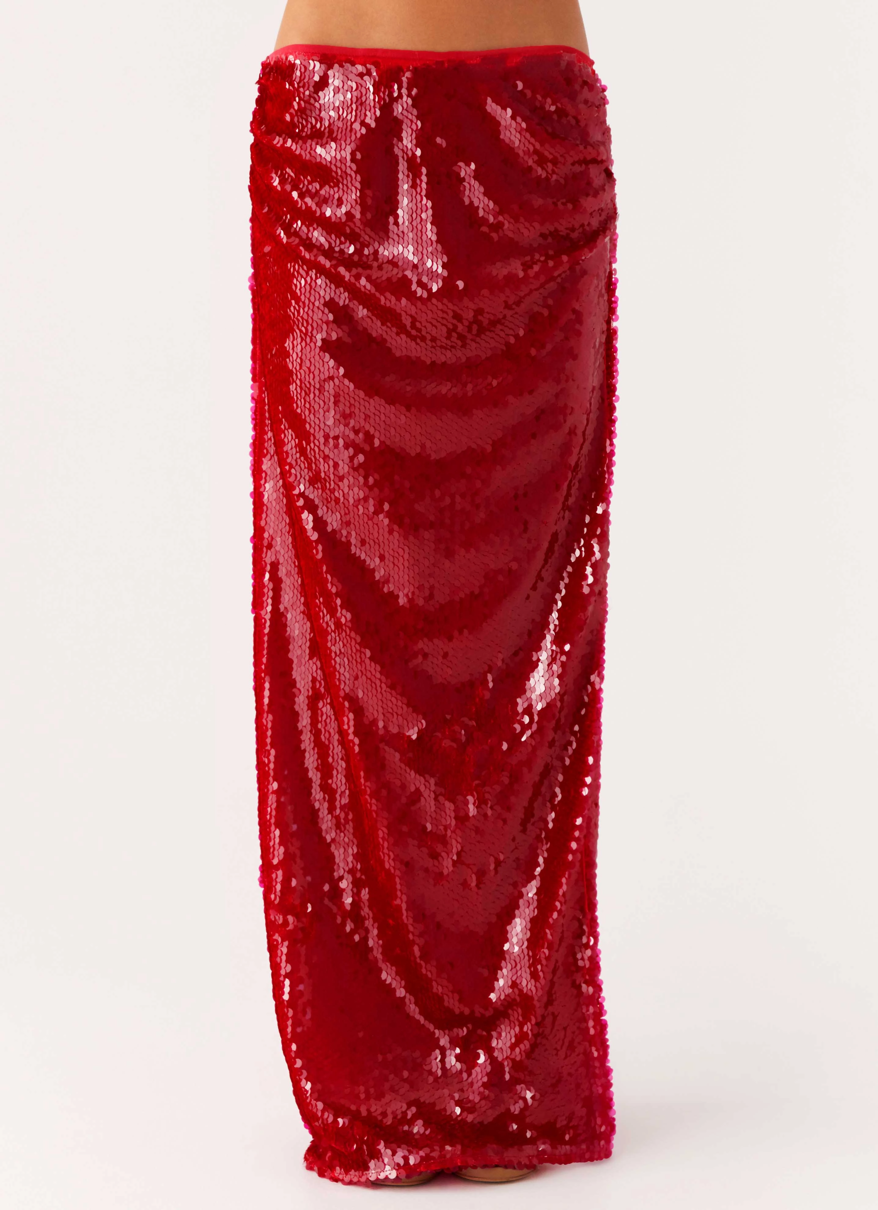 Amosa Maxi Skirt - Fuchsia Go Anywhere EasyCareFabric