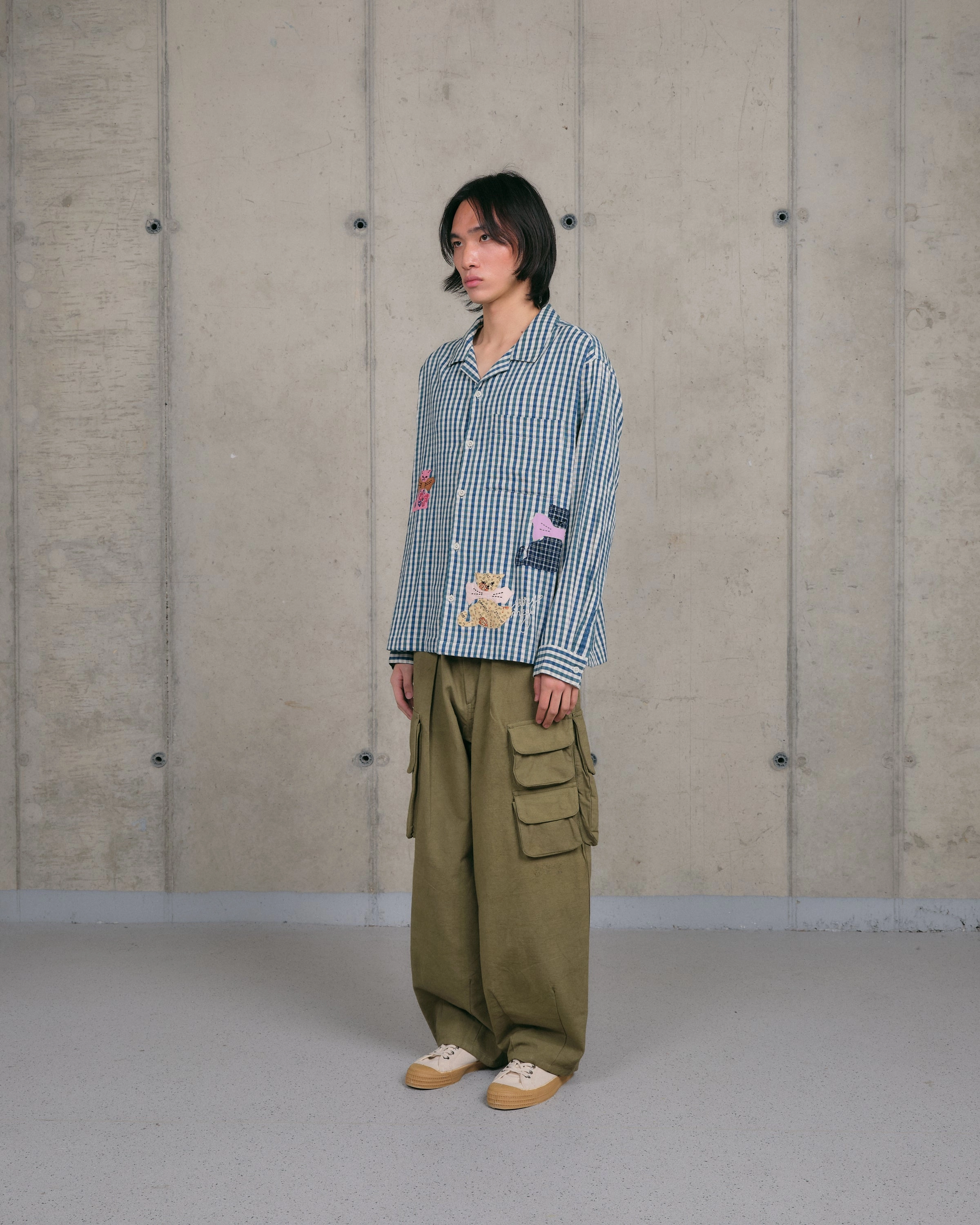 Romantic Hour Greetings Shirt LS - Check Tales