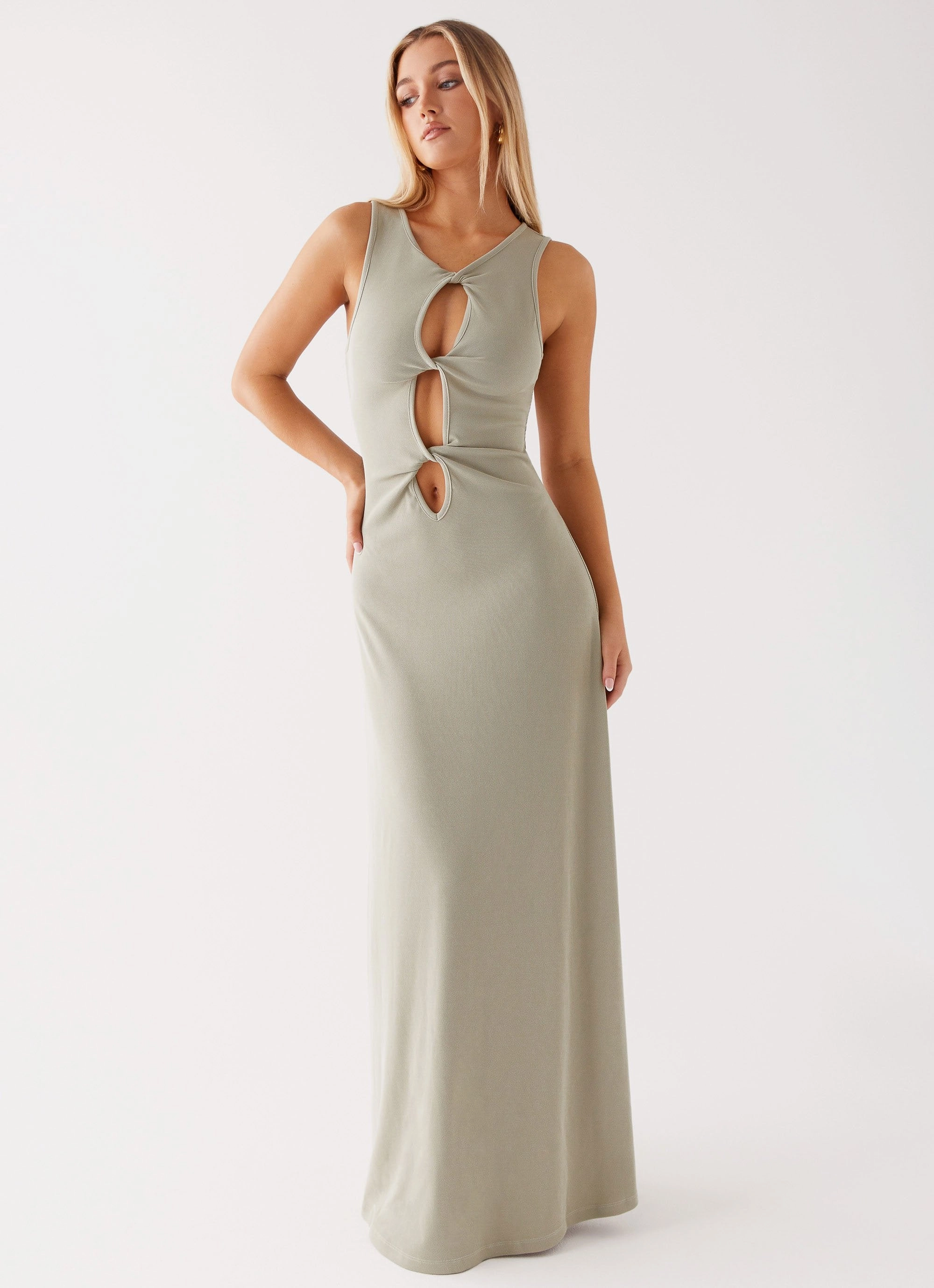 Casual event outfit Classic Vibe Valli Maxi Dress - Sage
