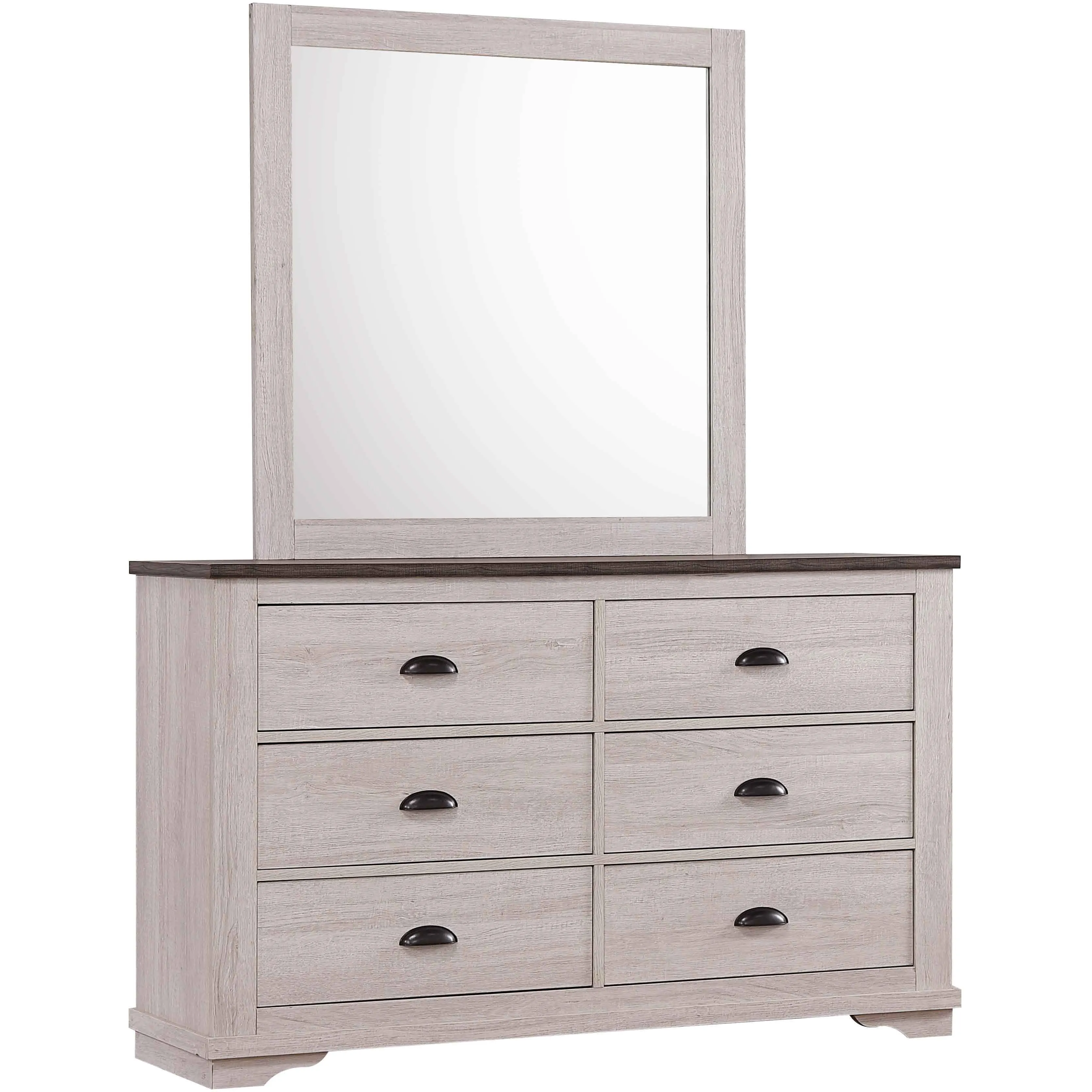 Crown Mark Coralee 6-Drawer Dresser B8130-1