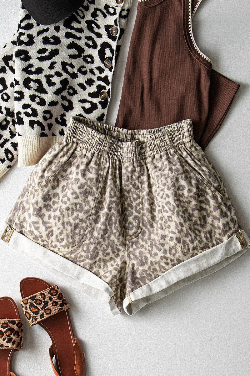 Curbside Denim Shorts Simple Comfort Slim Fit Wear