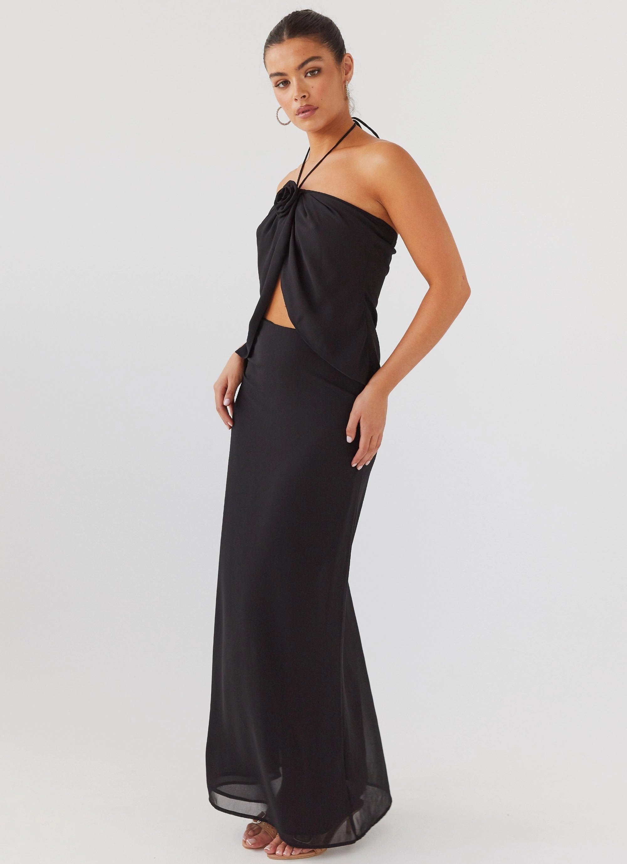 Cruise Attire Nightfall Maxi Skirt - Midnight