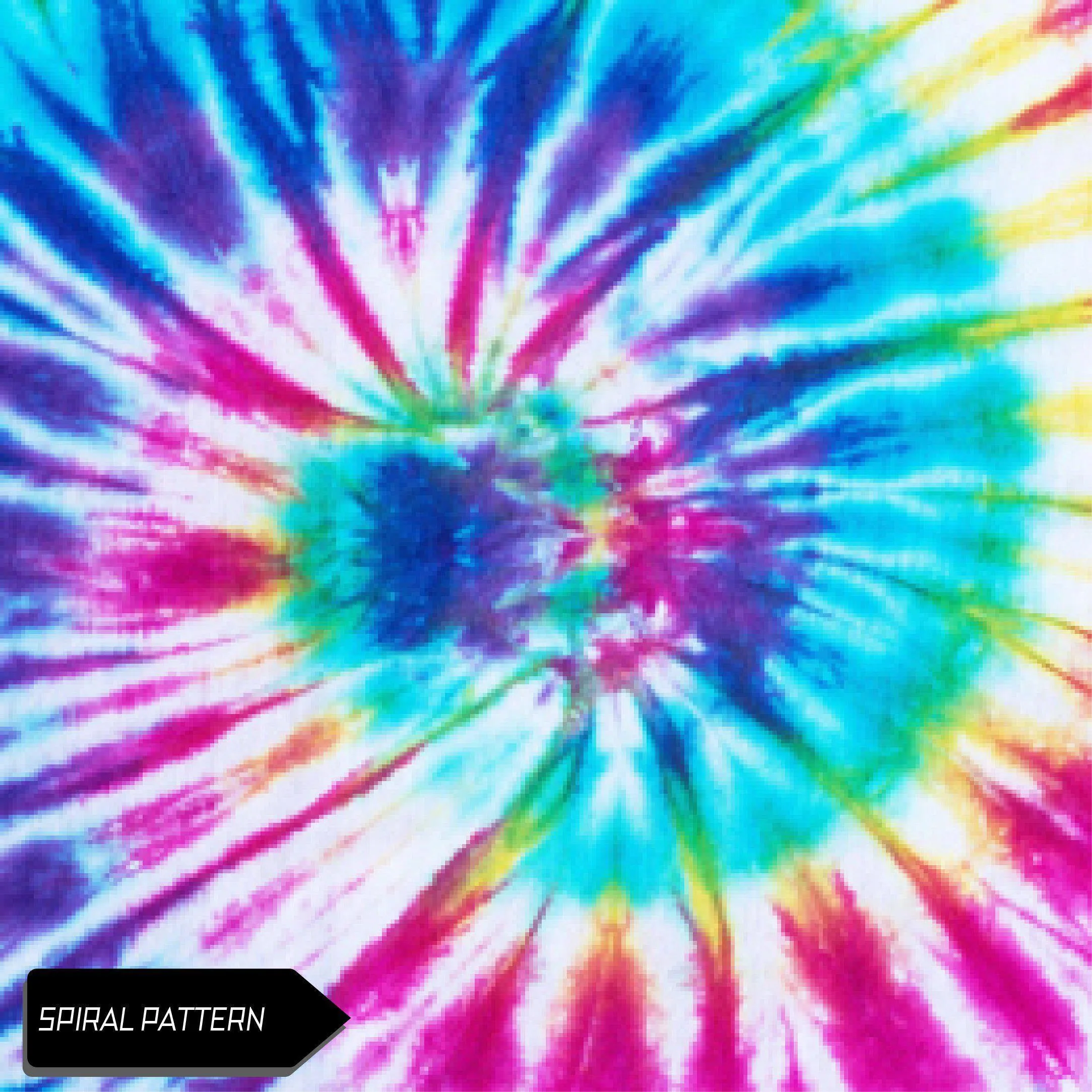 Custom Classic Panda Tie Dye Unisex Long Tee
