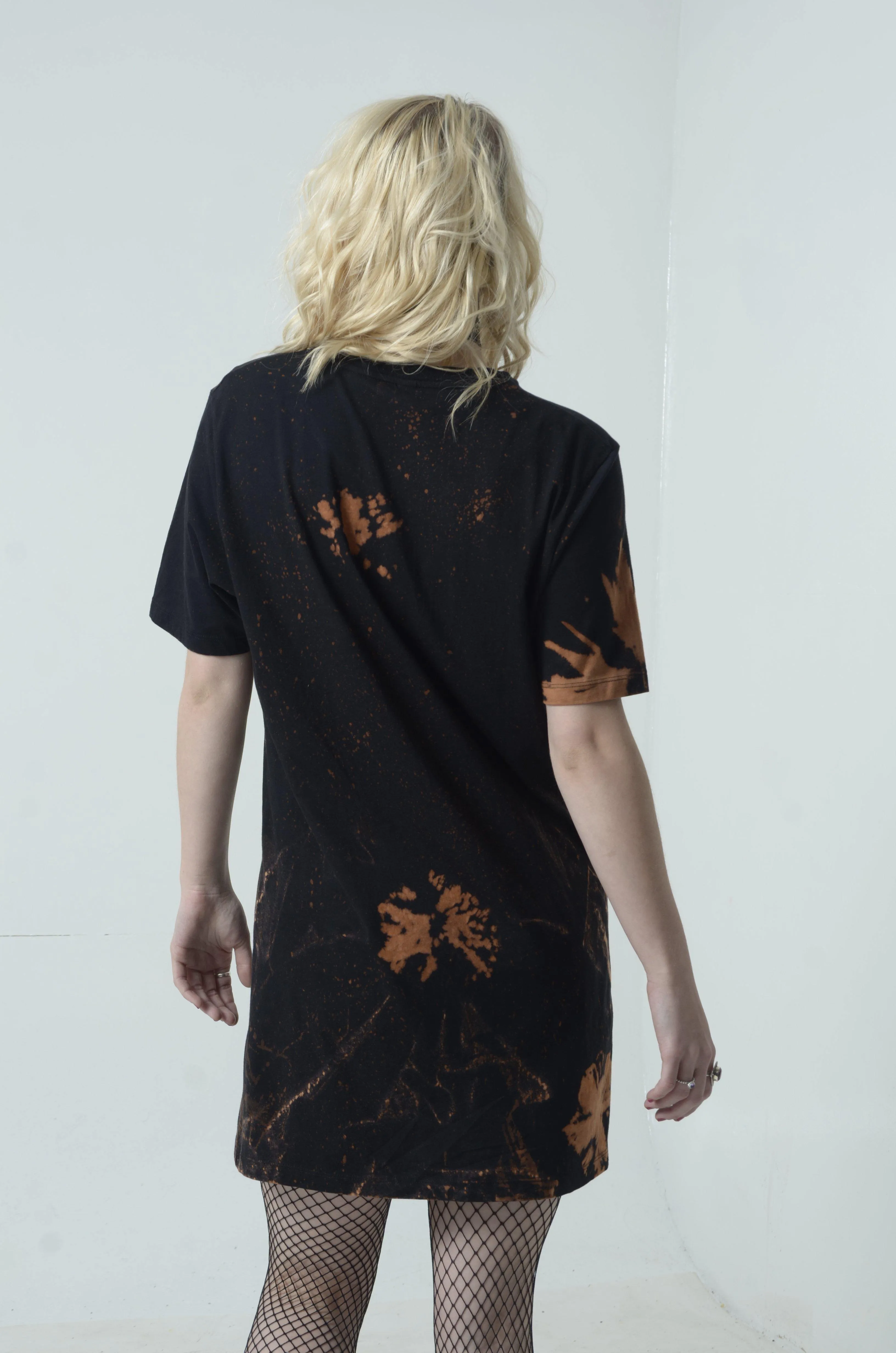 Custom Organic SPanda Acid Wash Unisex Long Tee
