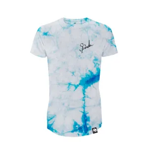 Custom Organic SPanda Tie Dye Unisex Long Tee