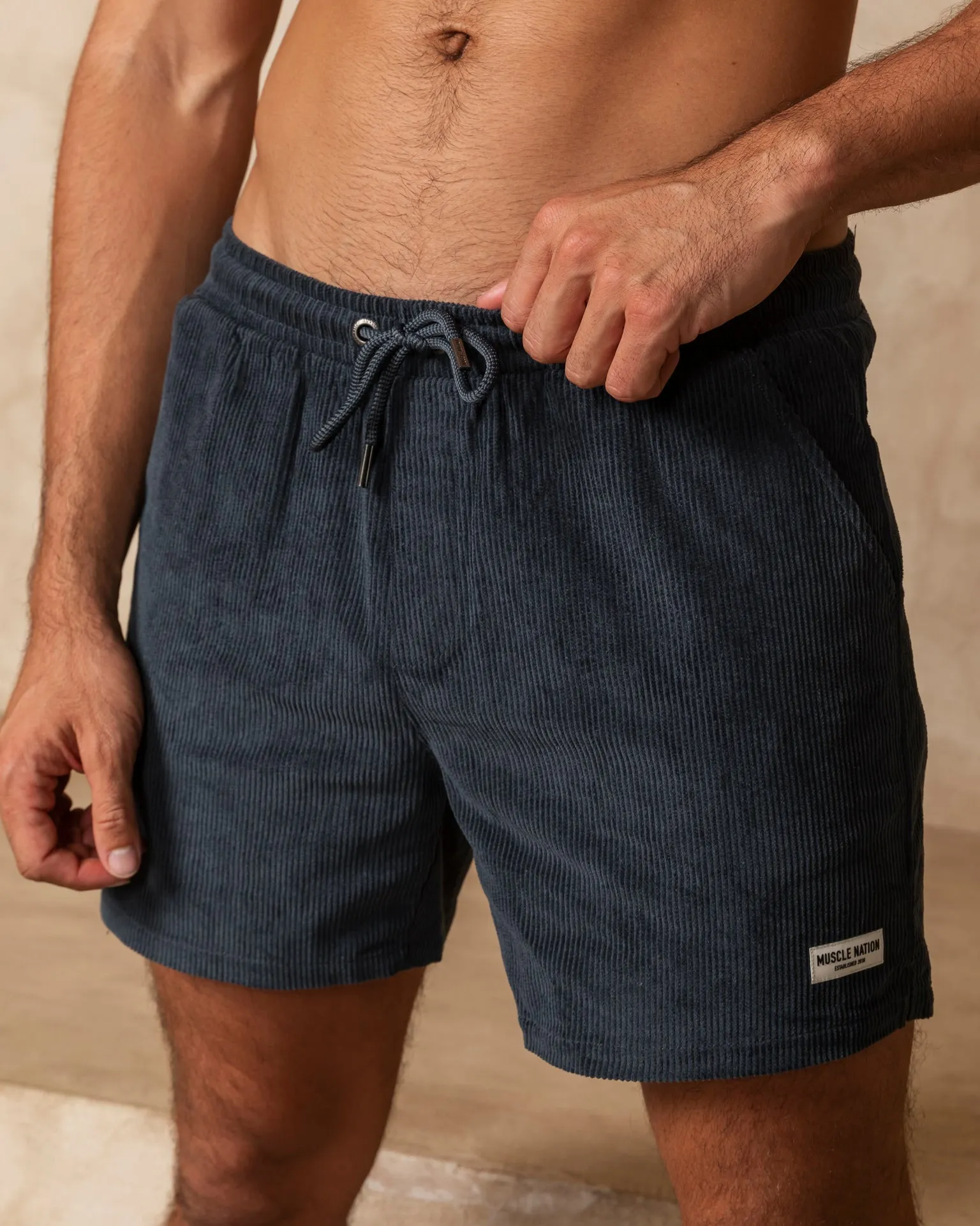 Daily Corduroy Shorts - Thunder