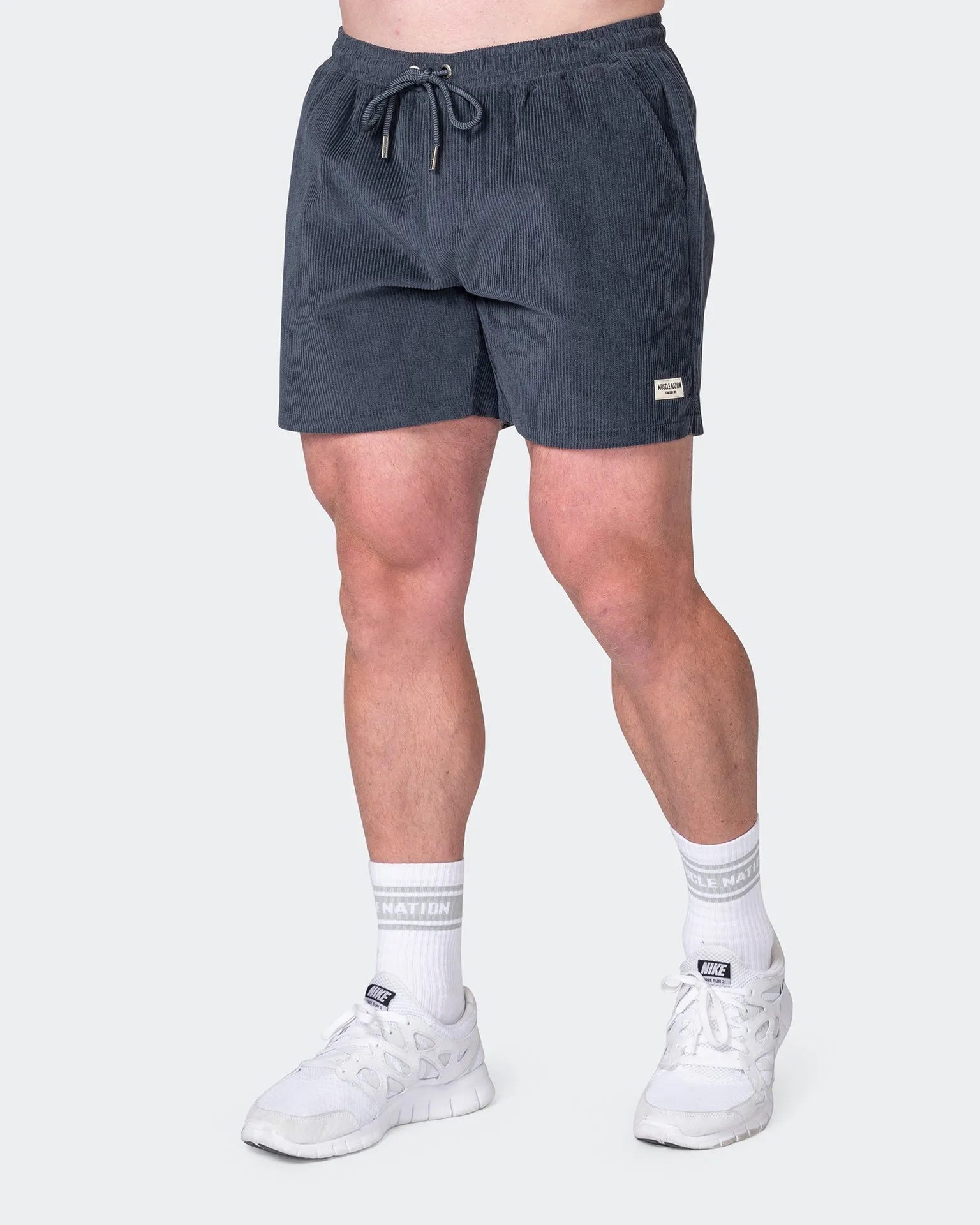 Daily Corduroy Shorts - Thunder