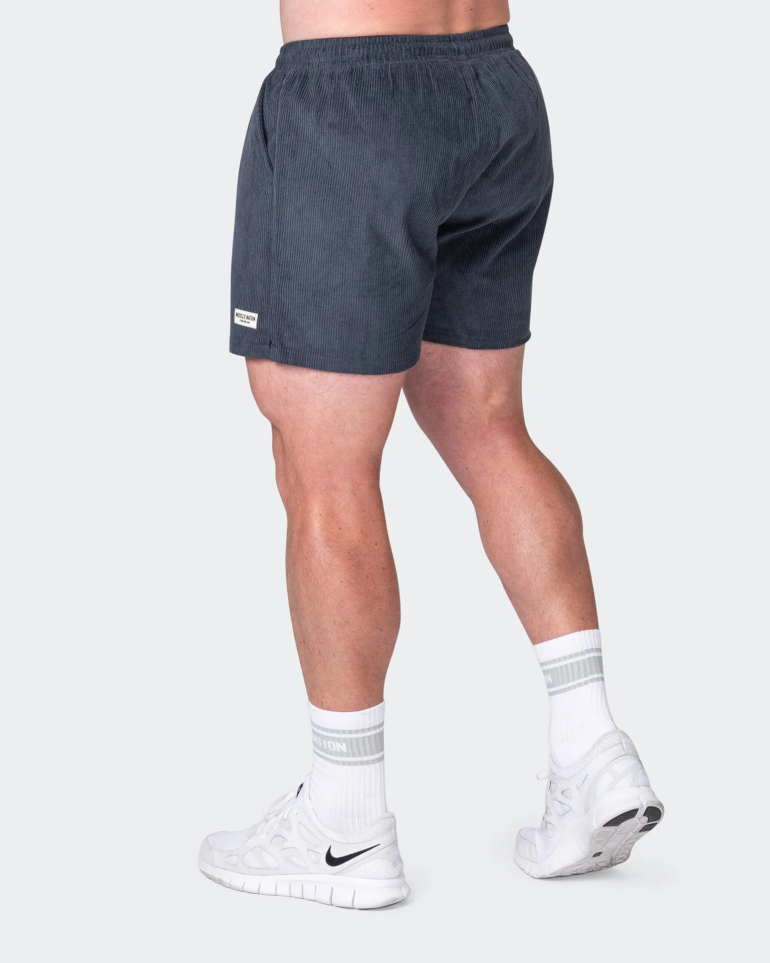 Daily Corduroy Shorts - Thunder