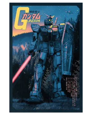 Dakota Randall - "Mobile Suit Gundam" print