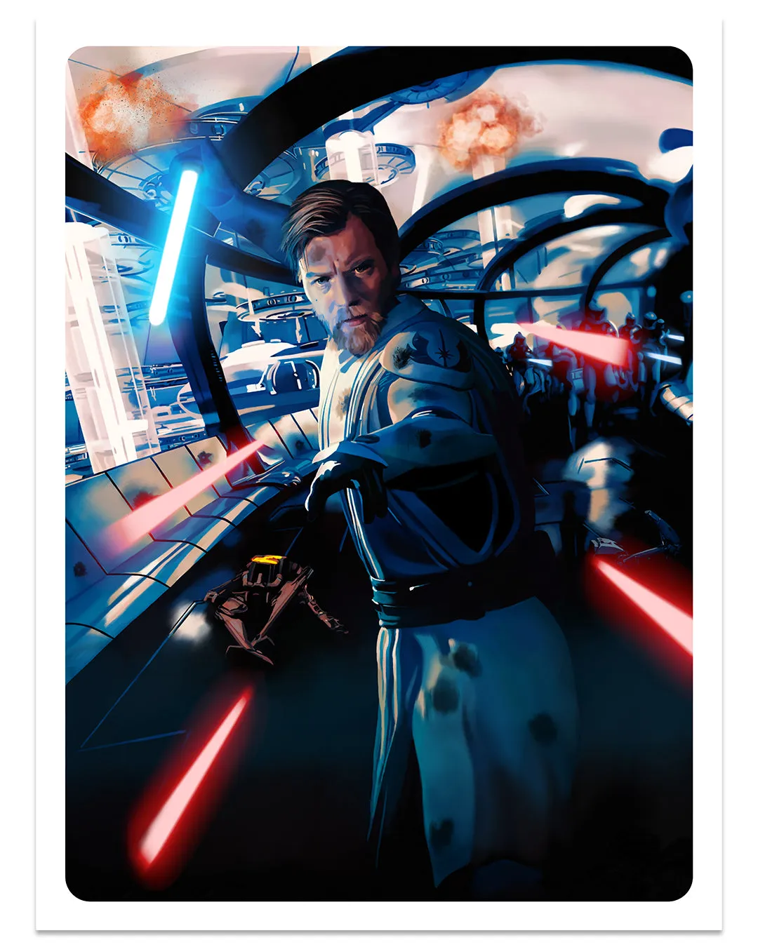 Dakota Randall - "Obi-Wan" print