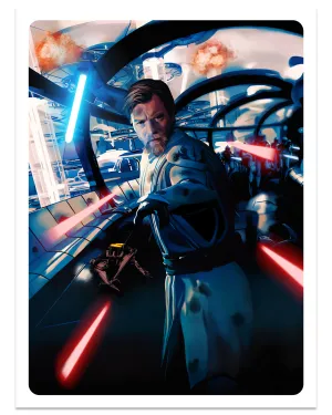 Dakota Randall - "Obi-Wan" print