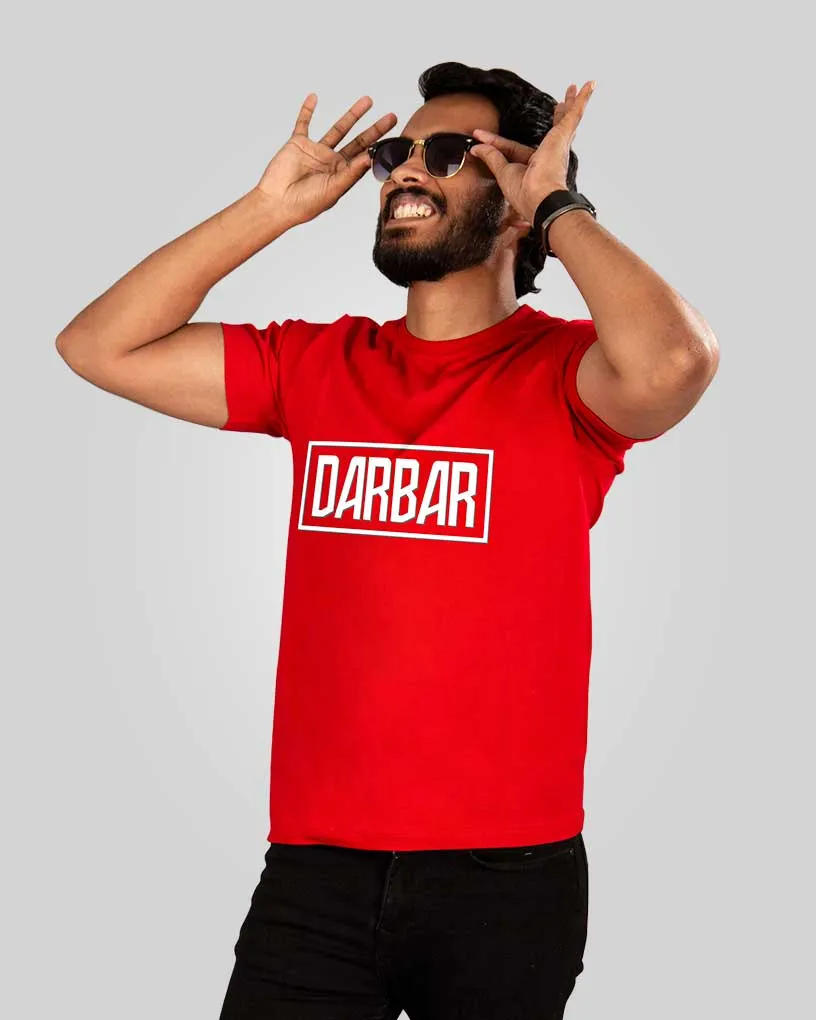 Darbar Official: 3D Logo T-Shirt