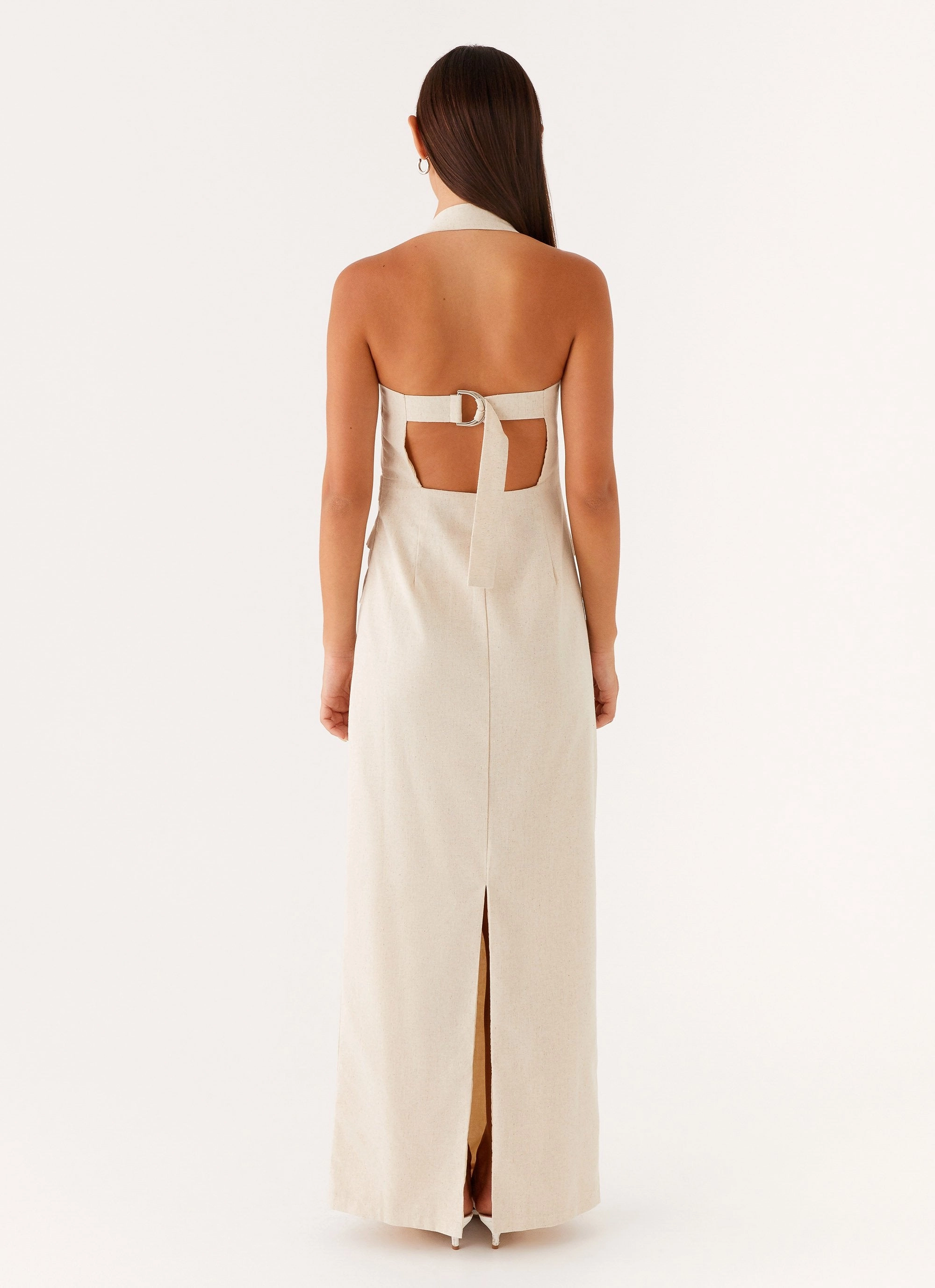 Rumour Has It Maxi Dress - Oatmeal Sweet Mood Soft and Smooth