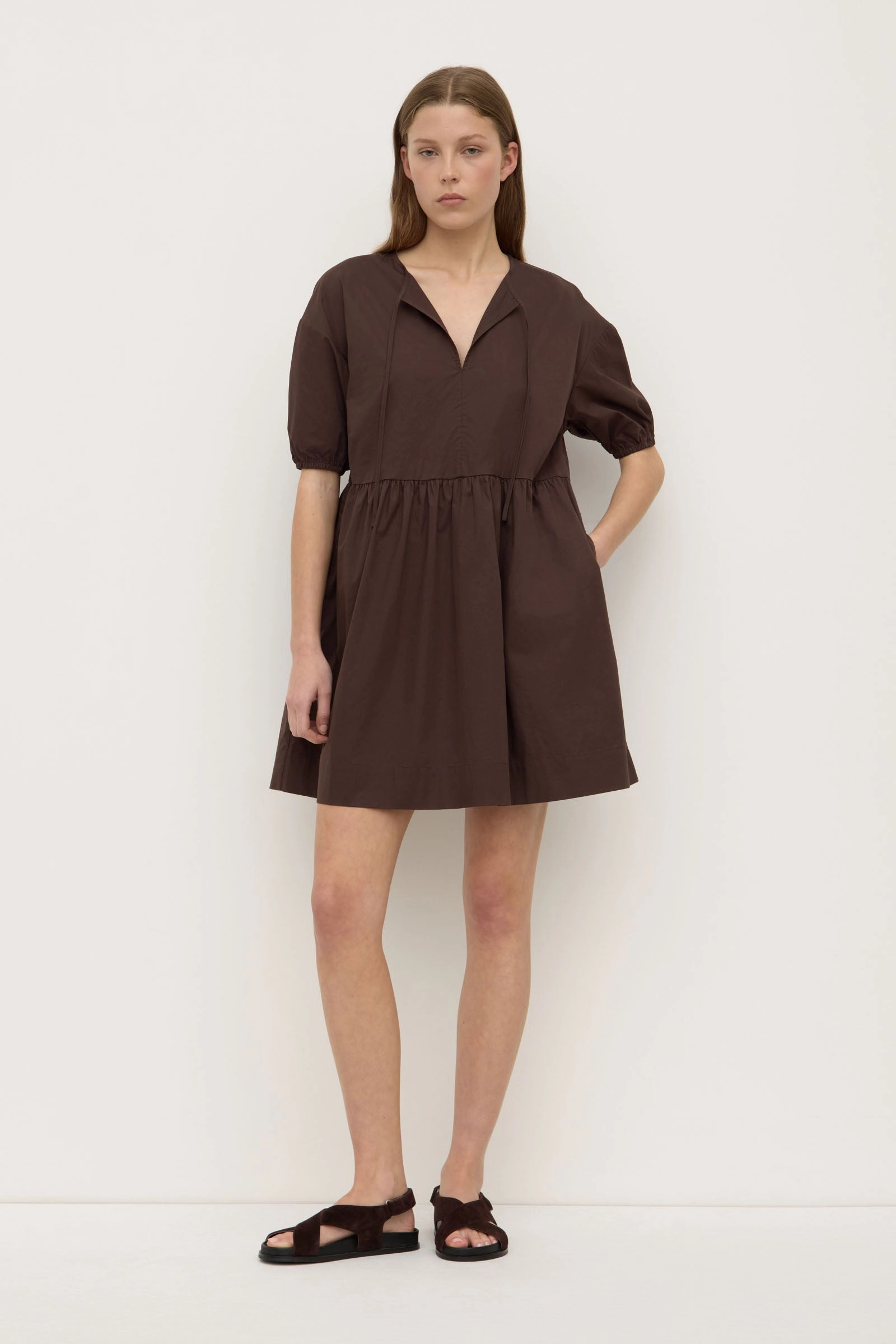Clean Outline Sister Glow Sabine Mini Dress