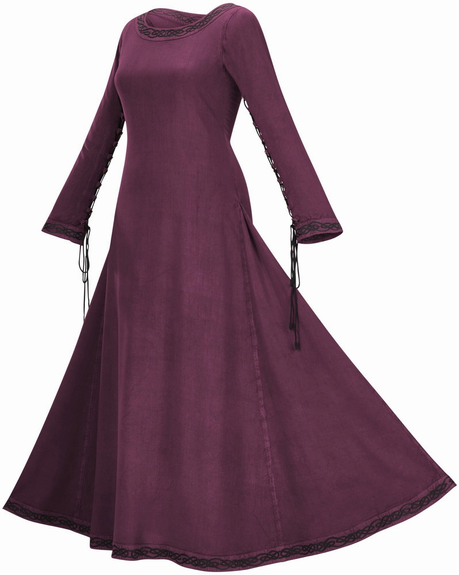 Puff-Sleeve Merida Maxi