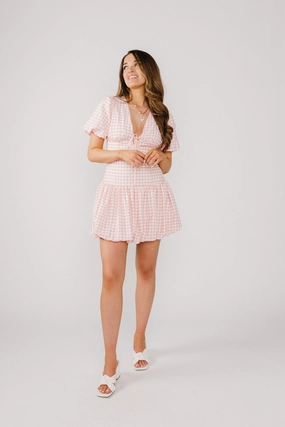 Street Flex Work Friendly Strawberry Lemonade Dress