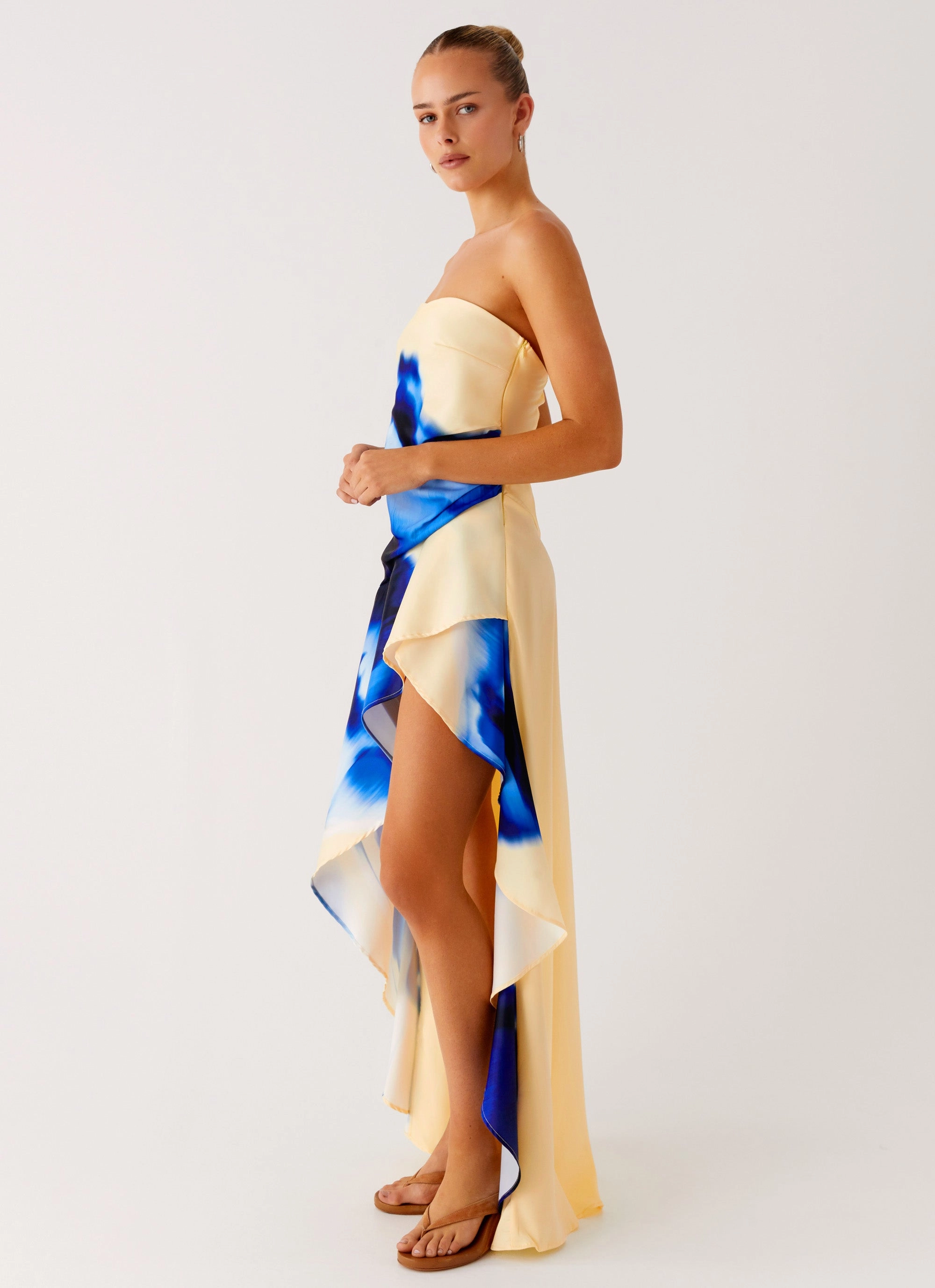 Bodie Maxi Dress - Heirloom Bloom Romantic Bloom Silk Shine