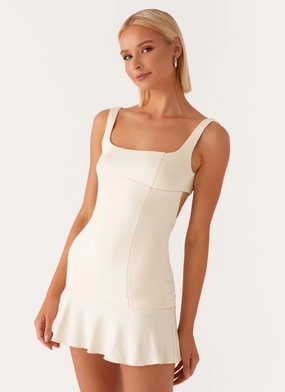 PlushLining Casual and Stylish Someone New Mini Dress - Yellow