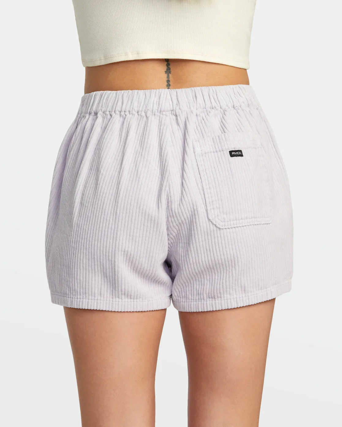 Daylight Corduroy Shorts - Fog