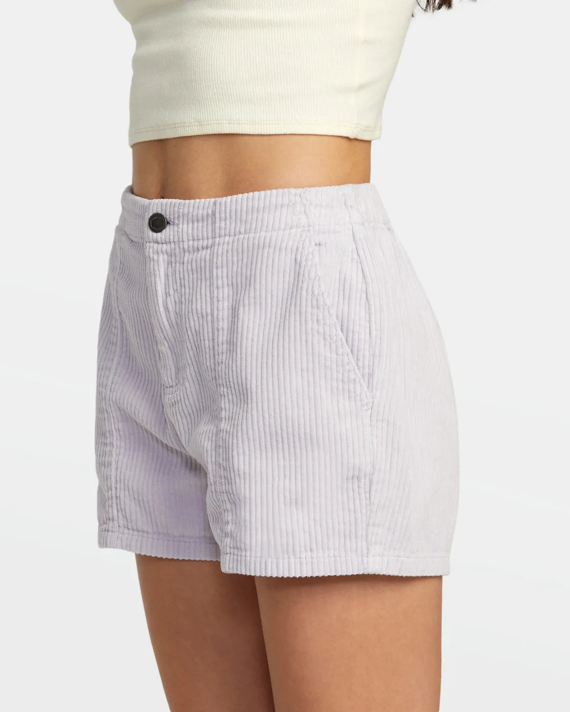 Daylight Corduroy Shorts - Fog