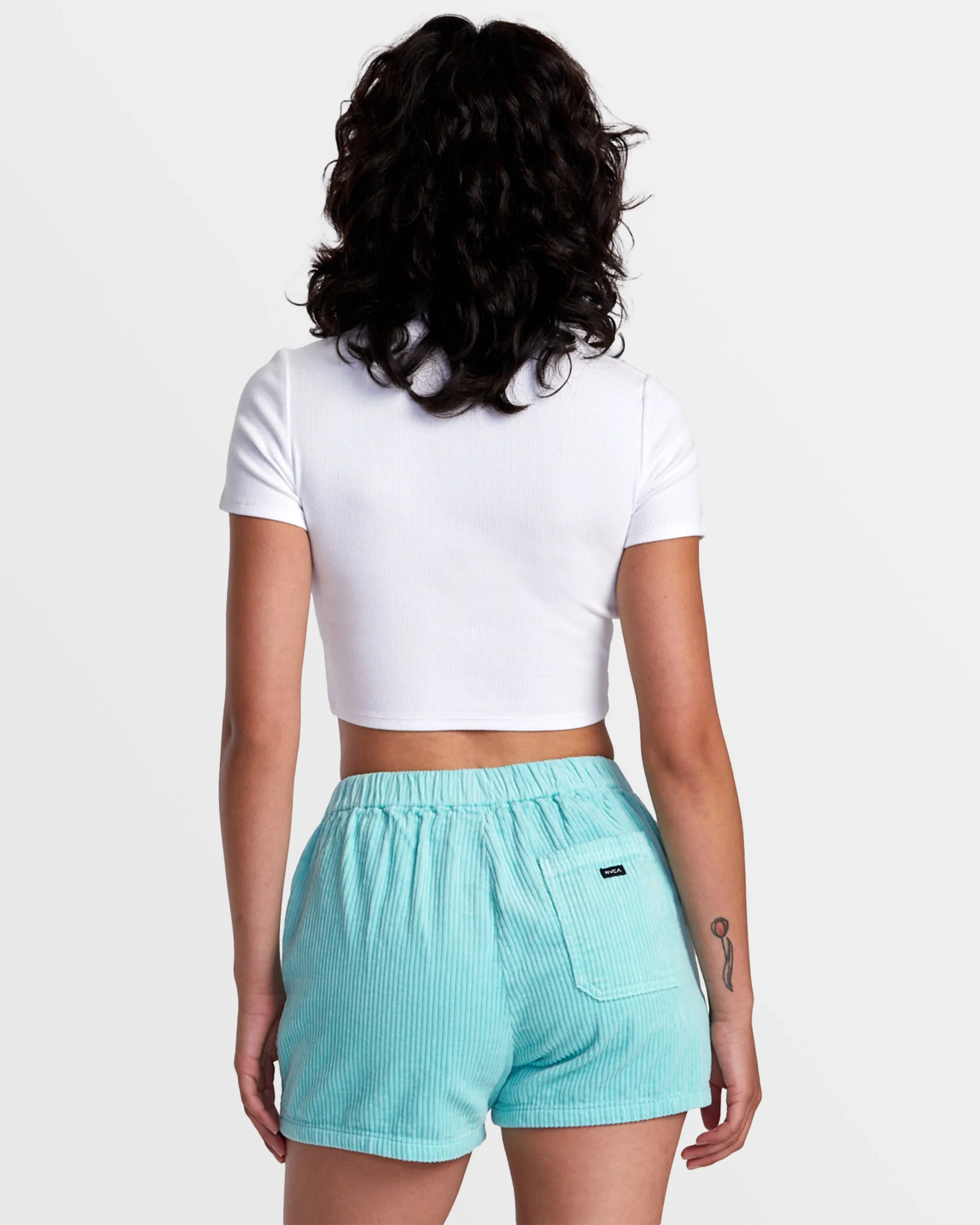 Daylight Corduroy Shorts - Ice Green