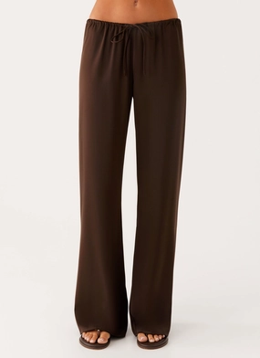 Breathable Layer Fit Deacon Low Rise Pants - Chocolate