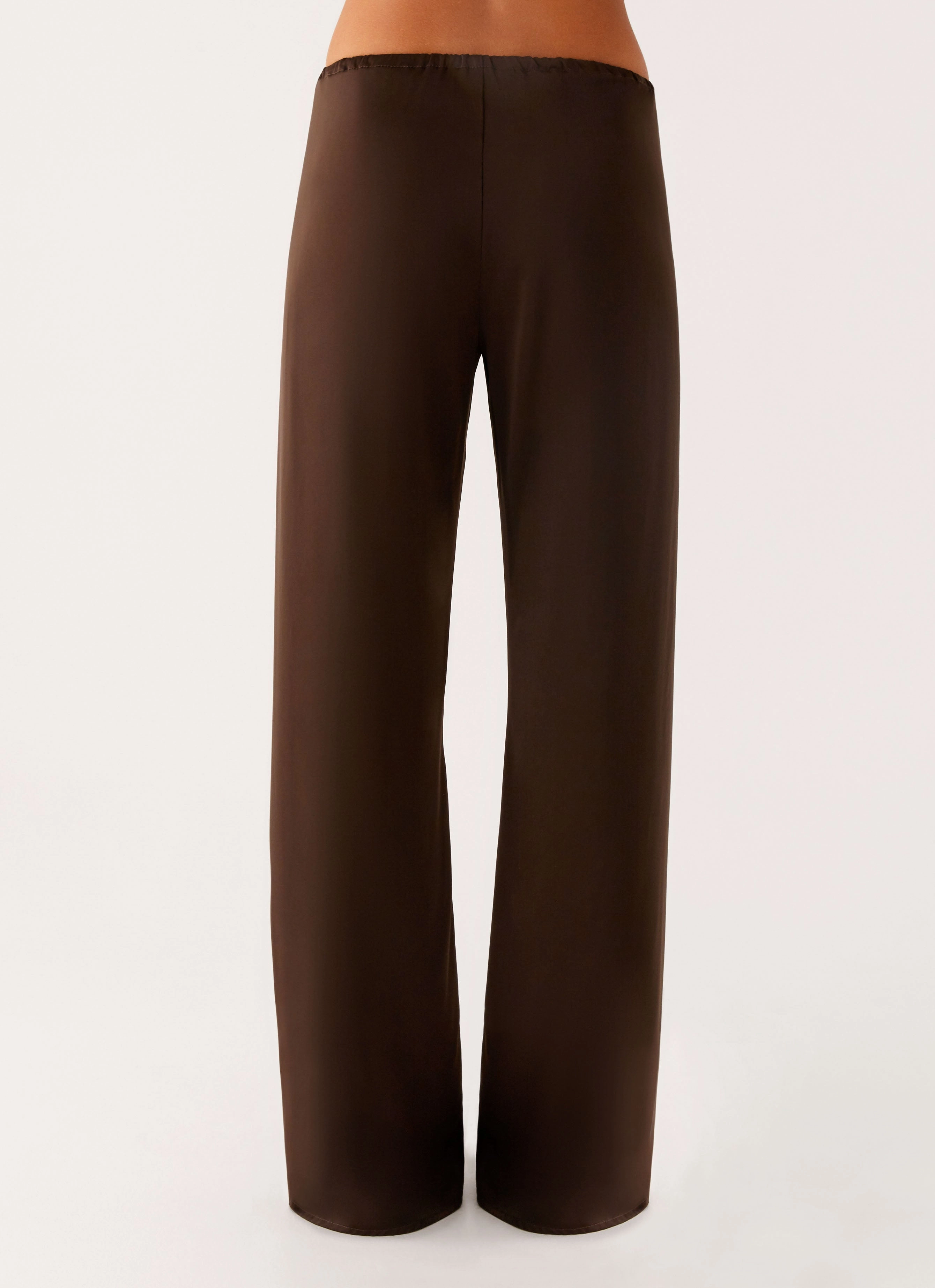 Light Wear Fit Deacon Low Rise Pants - Chocolate