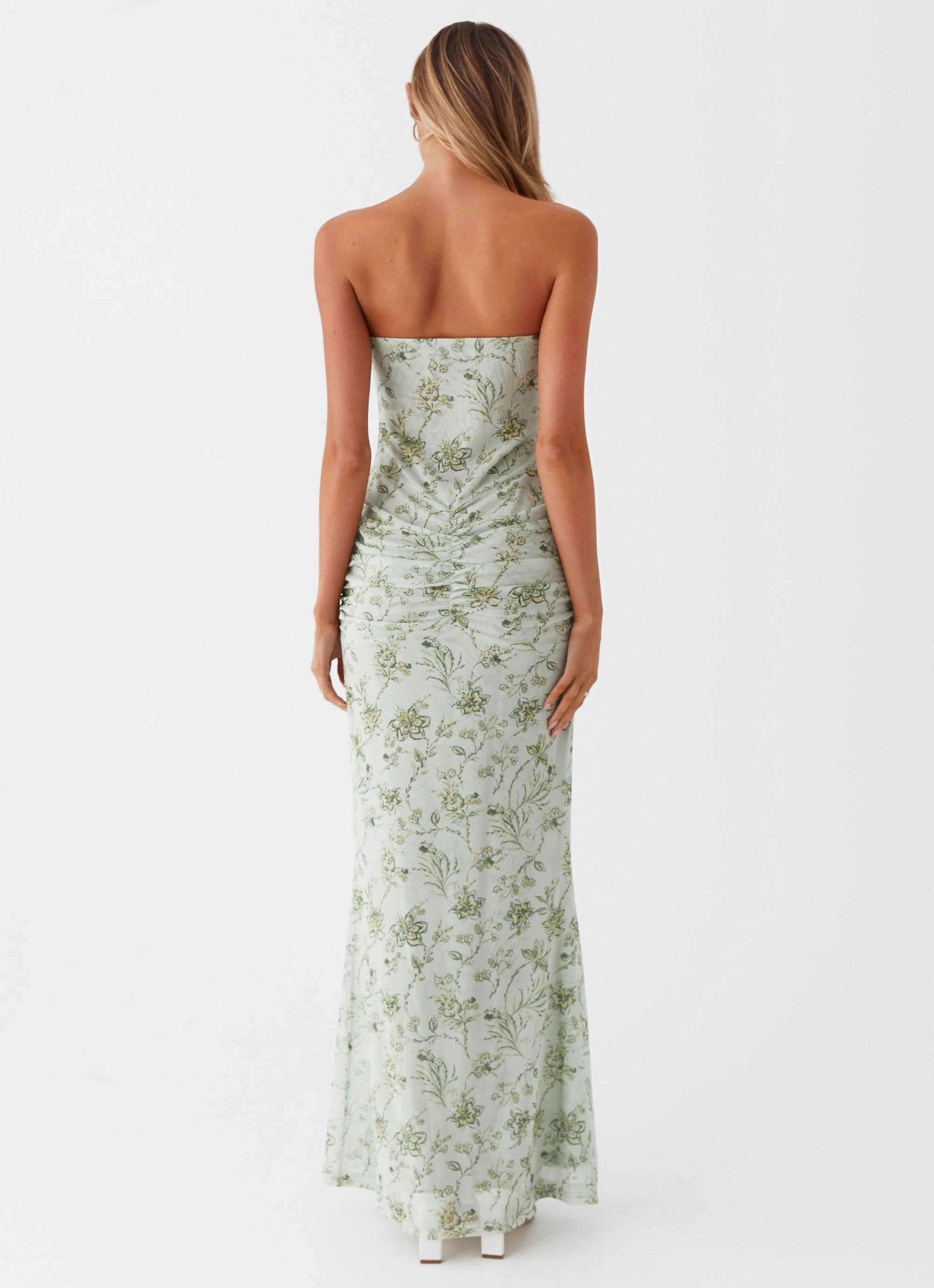 Dressy Glow Dearest Maxi Dress - Sage Floral