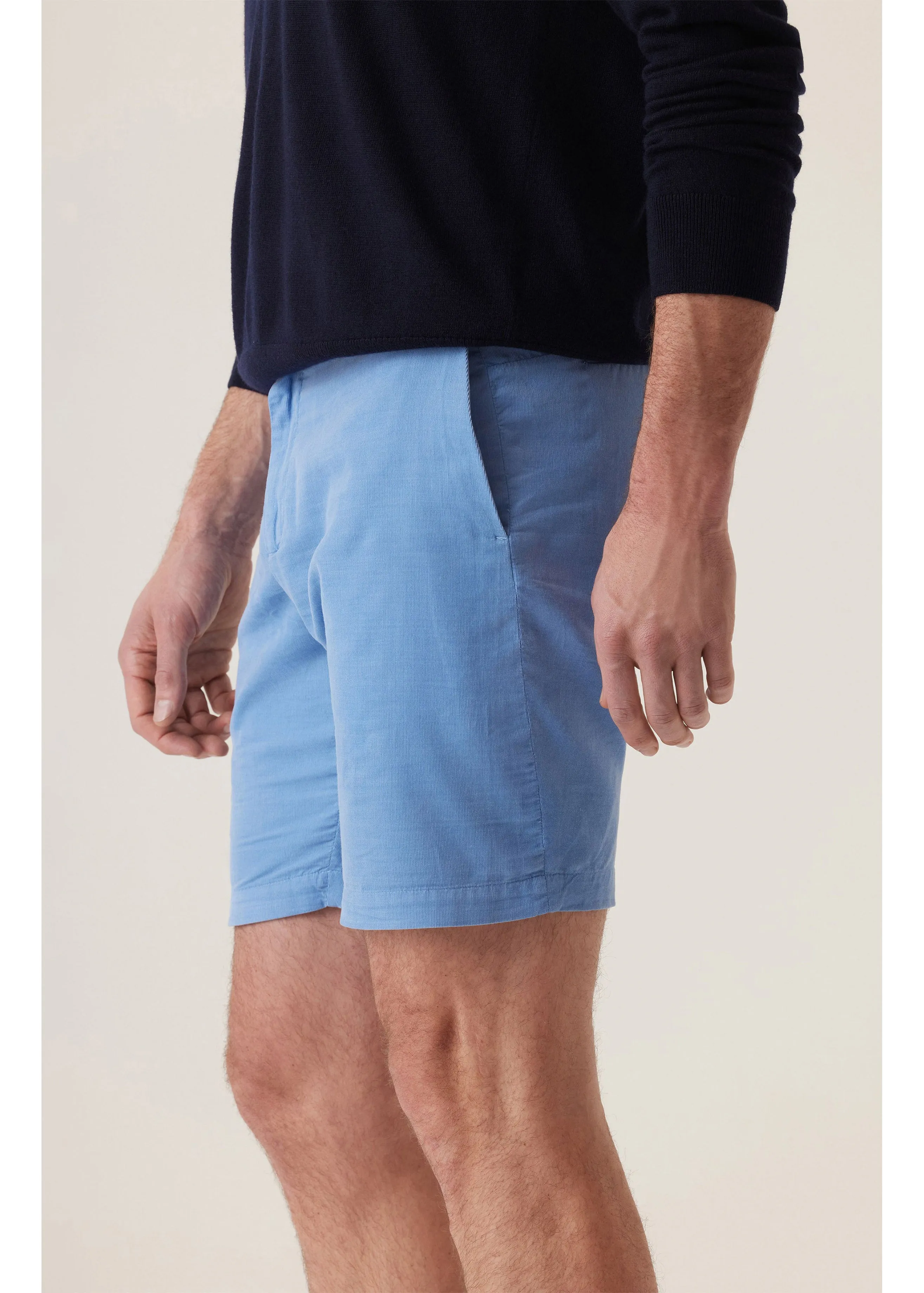 Deke Galaxy Bermuda in Cloud Corduroy | Lake