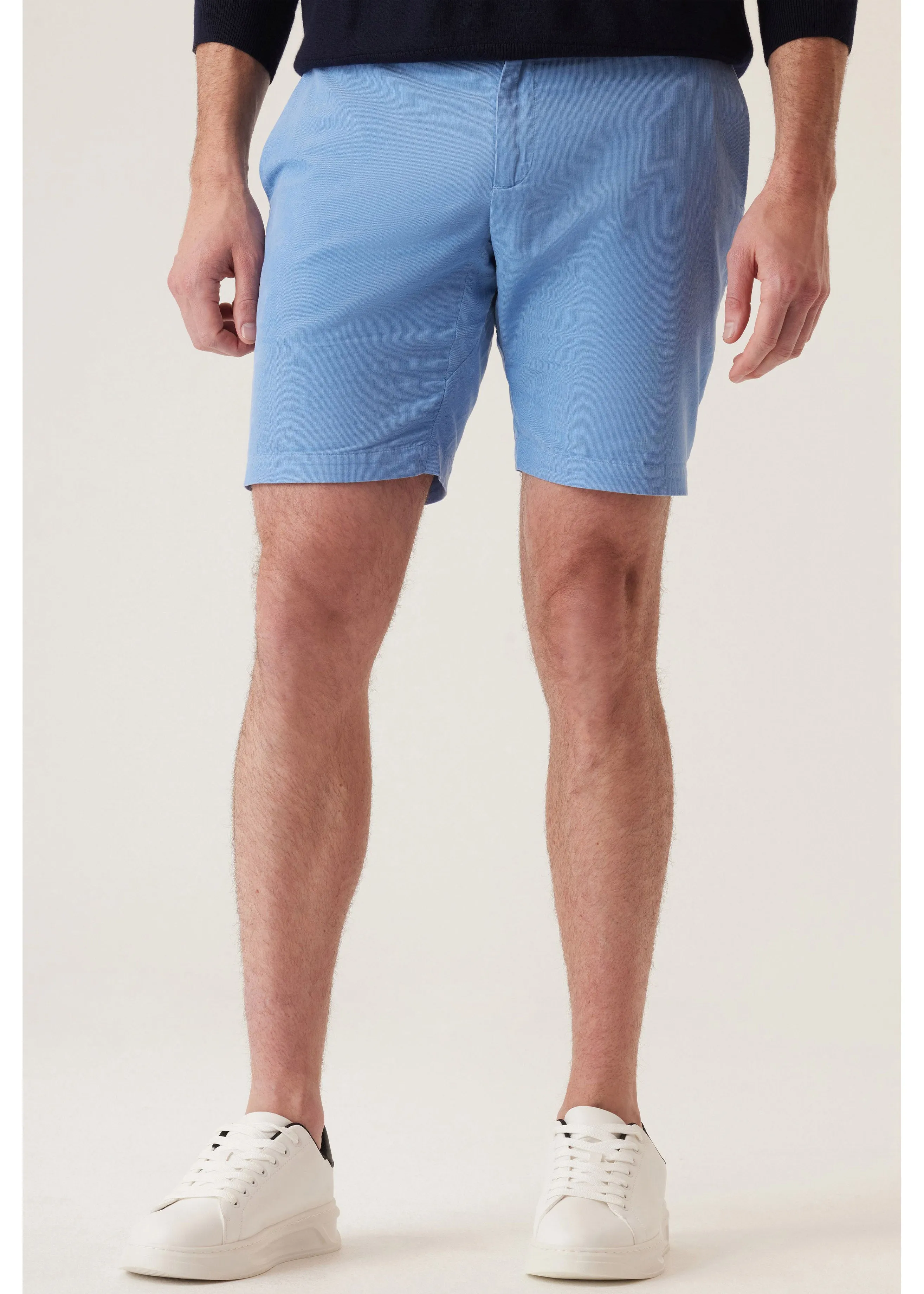Deke Galaxy Bermuda in Cloud Corduroy | Lake