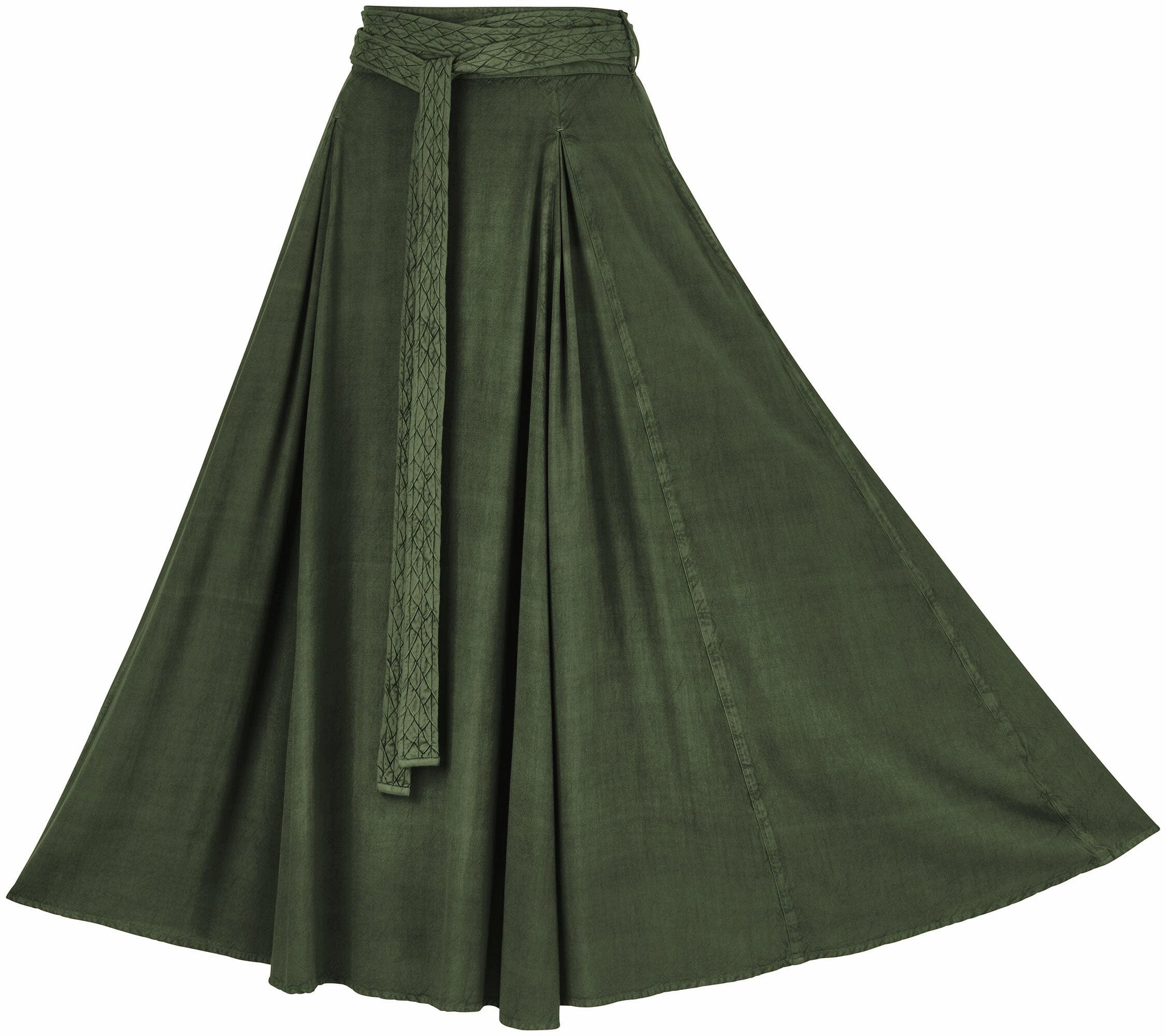 Demeter Skirt Limited Edition Moss Green Bootcut shape Premium Stretch